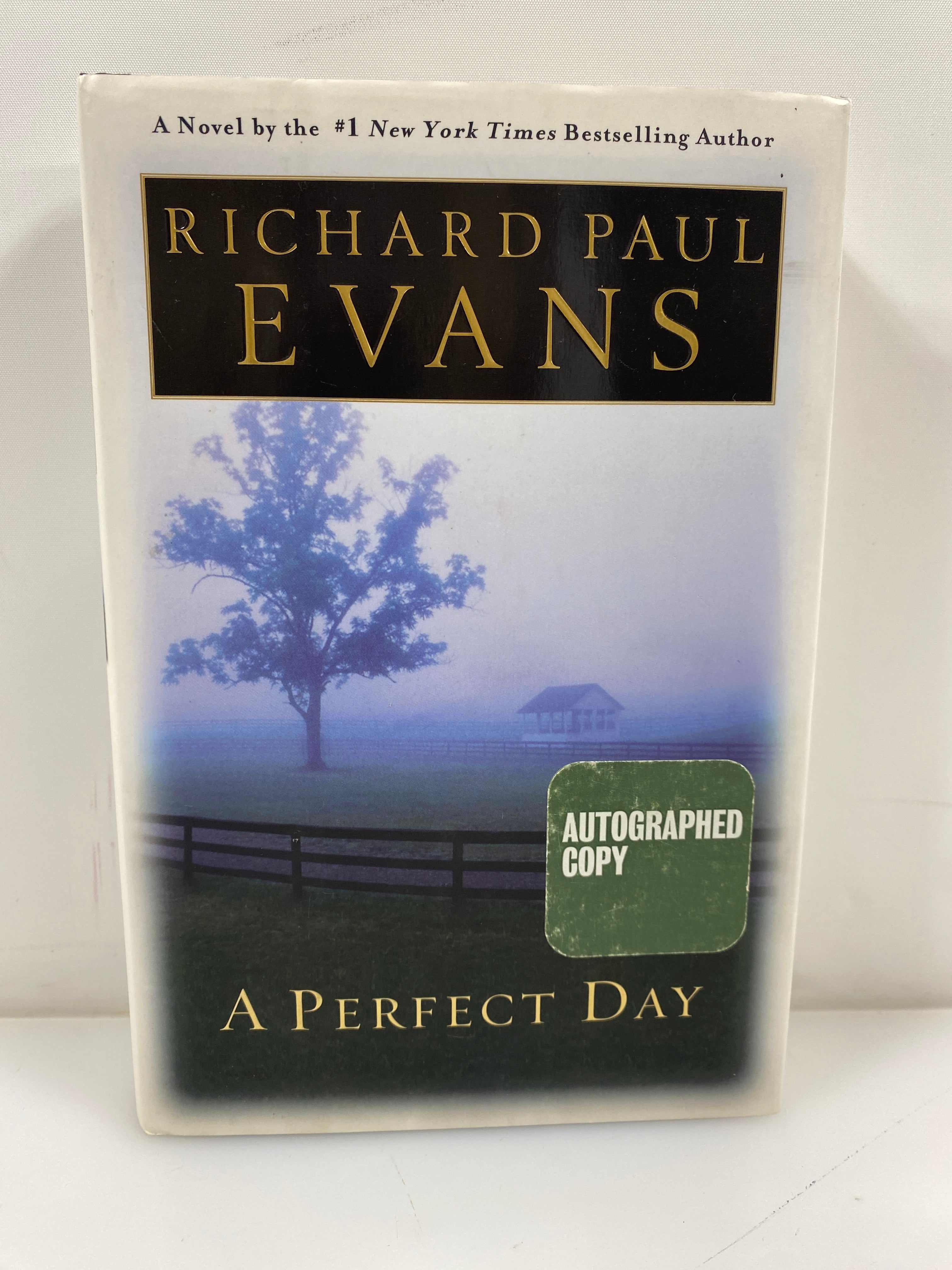 *Signed* A Perfect Day by Richard Paul Evans 2003 HCDJ