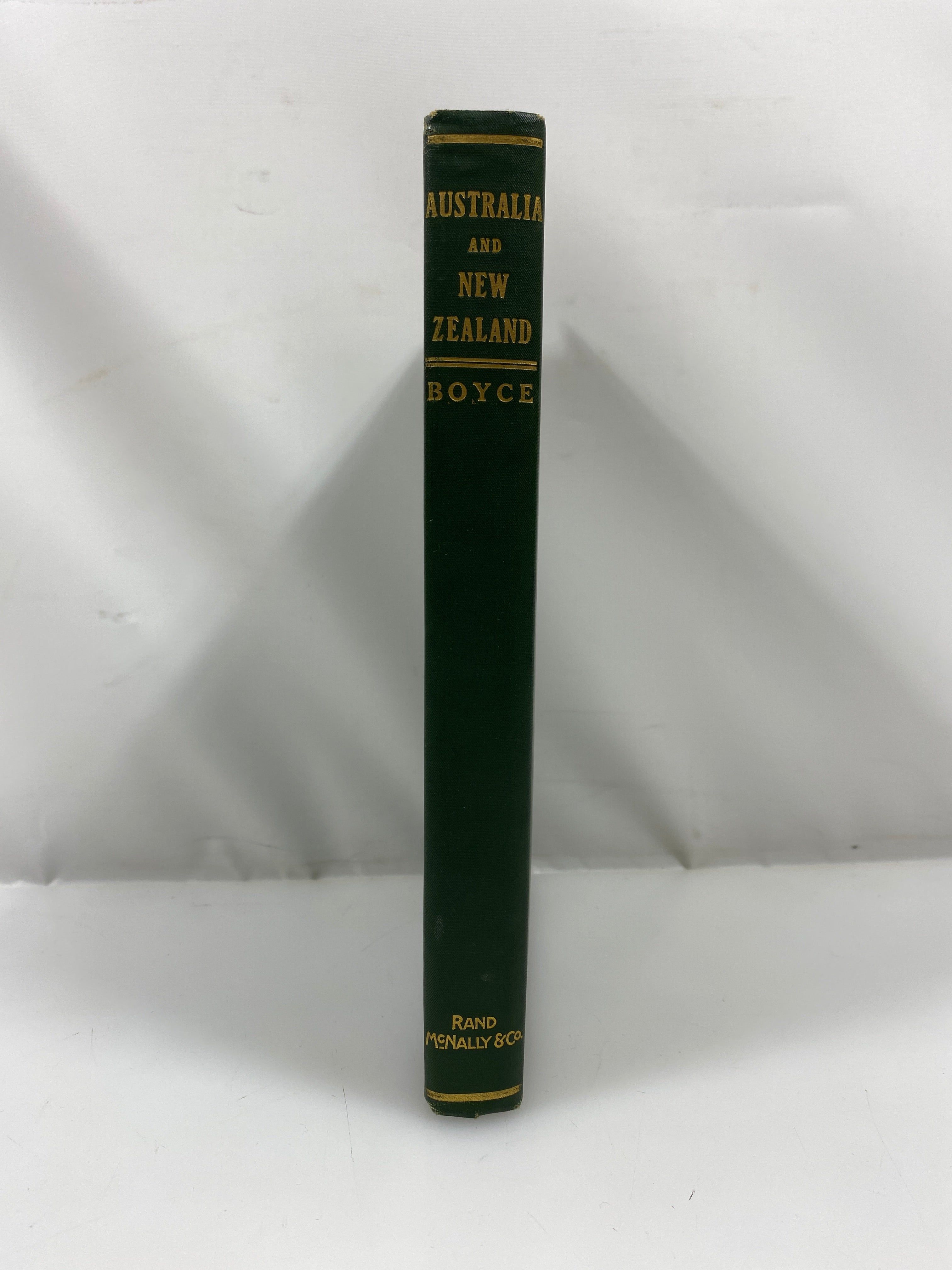 Signed Illustrated Australia and New Zealand by Boyce 1922 HC