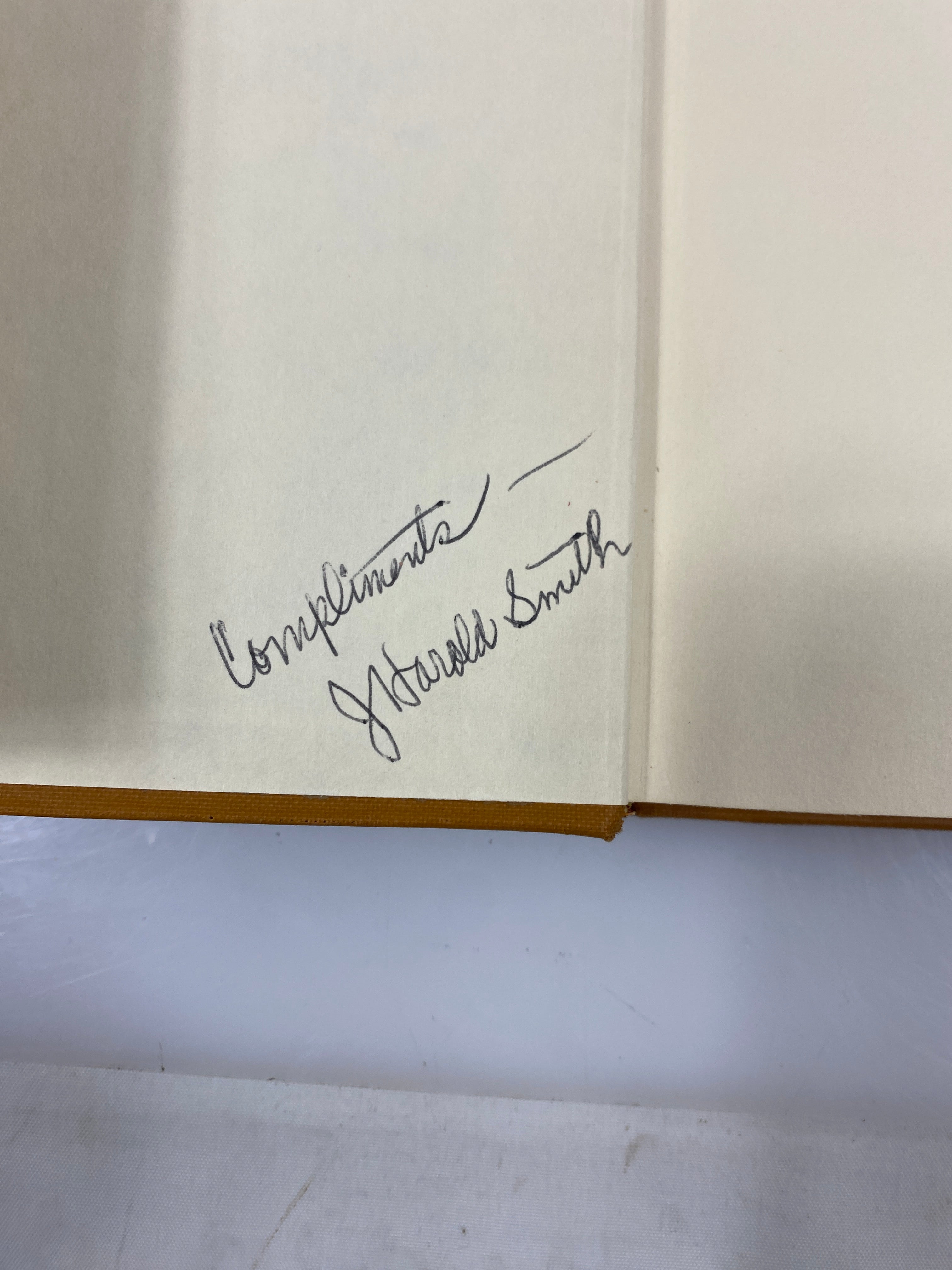 *Signed* Mark Twain Rebel Pilgrim by J Harold Smith 1973 HCDJ