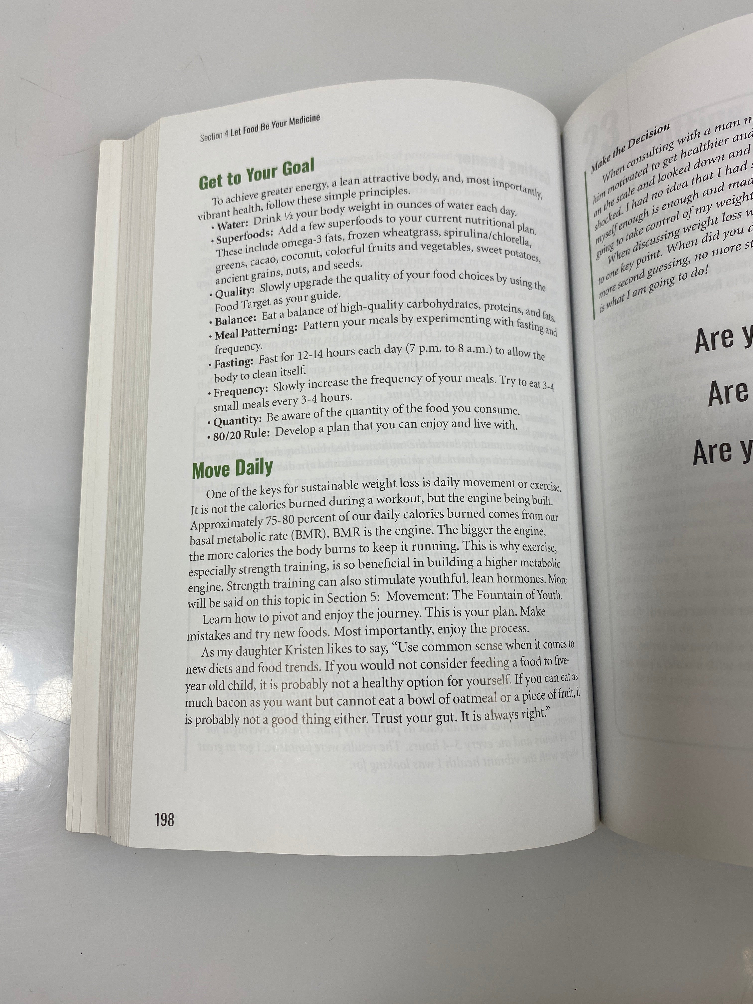 Signed Rest Eat Move by Chris Johnson 2021 1st Ed. SC