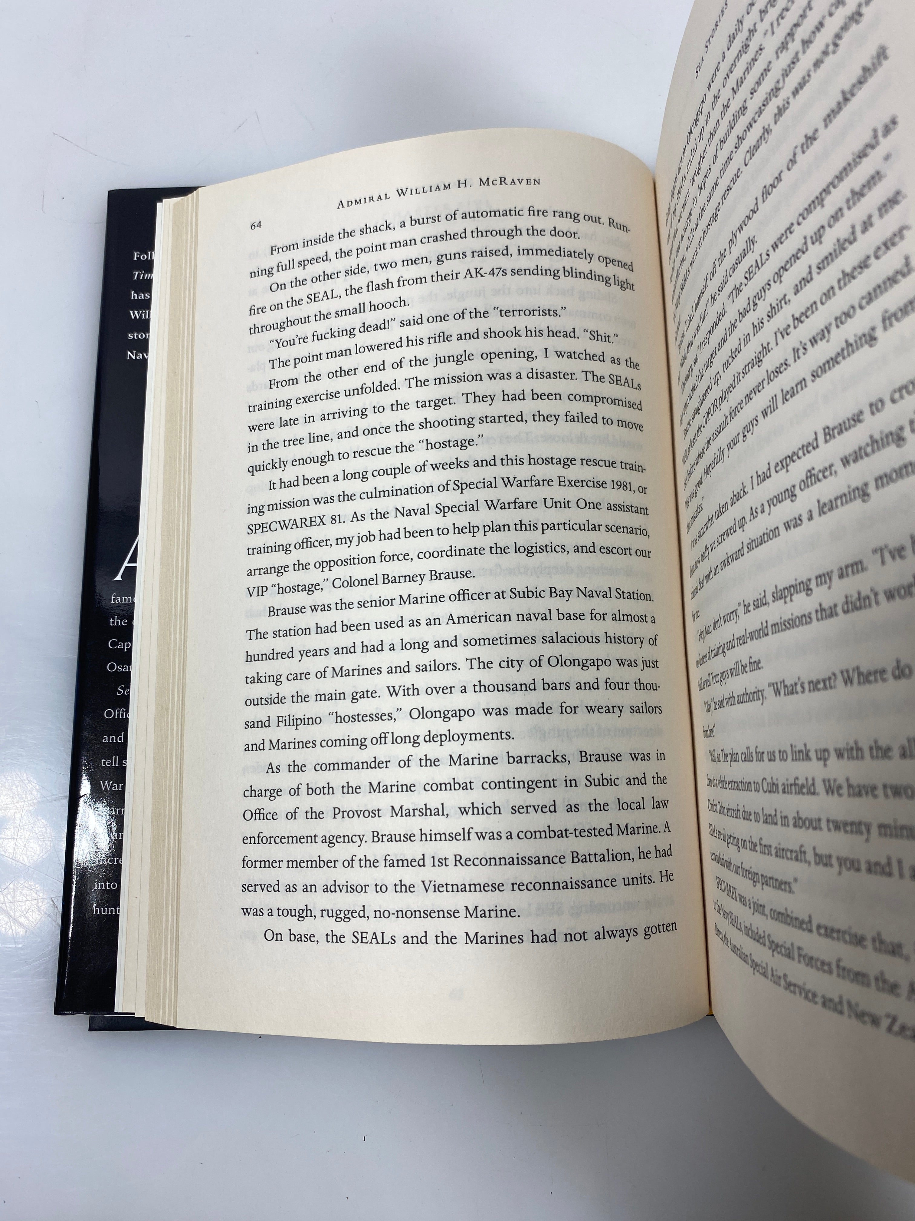 Signed Sea Stories by William H. McRaven 2019 HCDJ