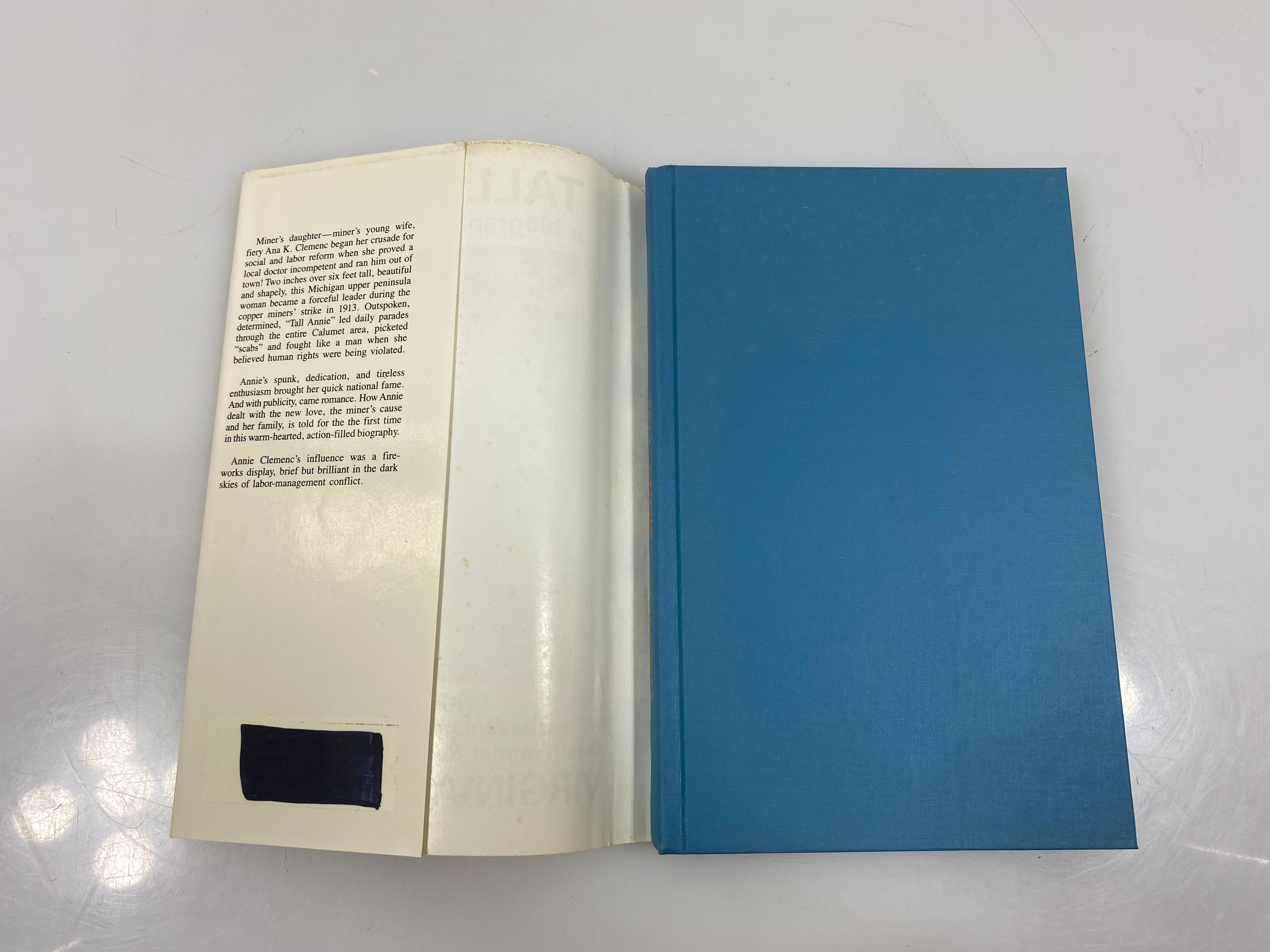 *Signed* Tall Annie a Biography by Burns 1987 HCDJ