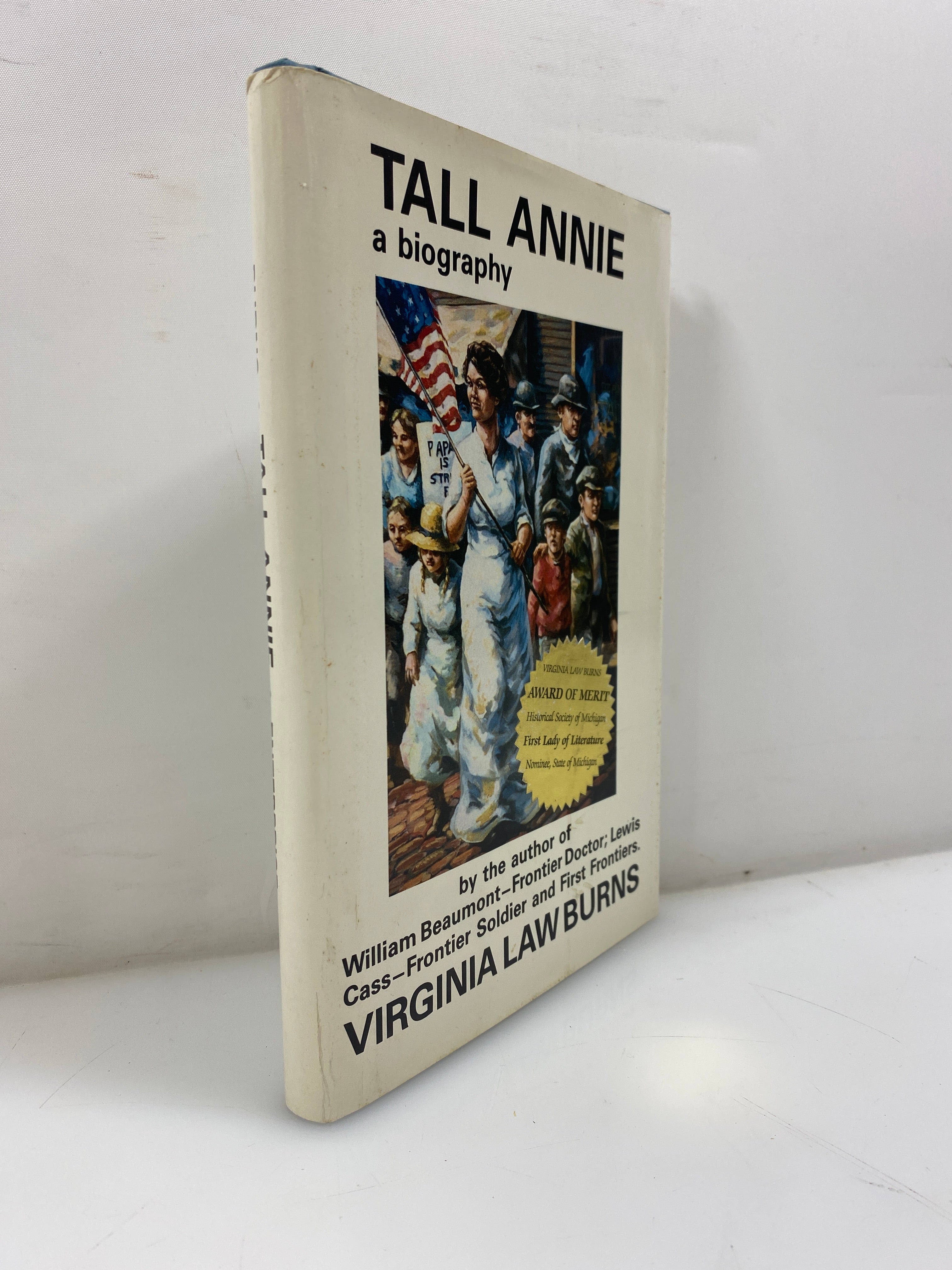*Signed* Tall Annie a Biography by Burns 1987 HCDJ