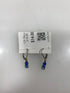 Silver Blue Beaded Earrings
