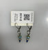 Silver Dangle Beaded Earrings