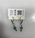 Silver Dangle Beaded Earrings