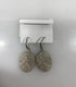 Silver Enamel Mosaic Earrings