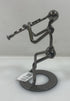 Silver Nuts and Bolts Clarinetist Metal Figurine