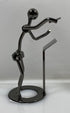 Silver Nuts and Bolts Conductor Metal Figurine