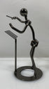 Silver Nuts and Bolts Conductor Metal Figurine
