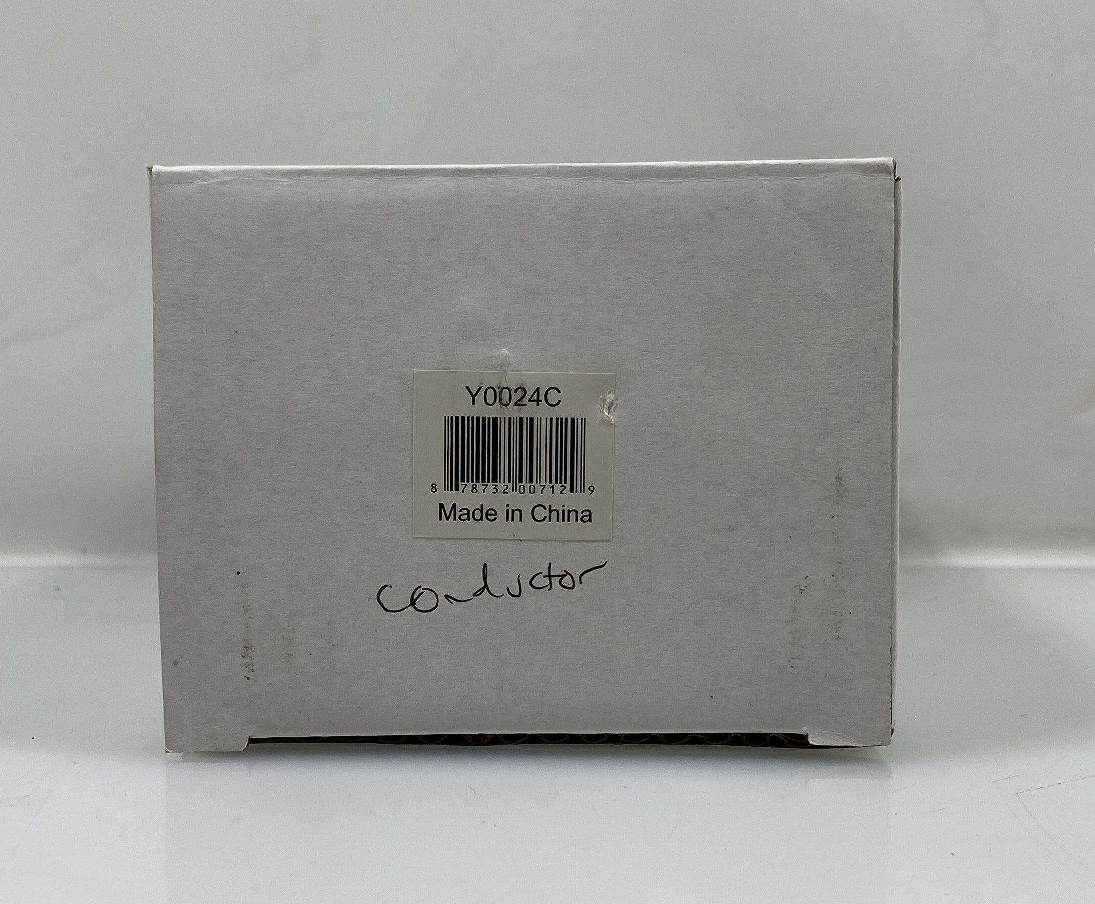 Silver Nuts and Bolts Conductor Metal Figurine