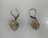 Silver Spring Wire Knot Ball Earrings