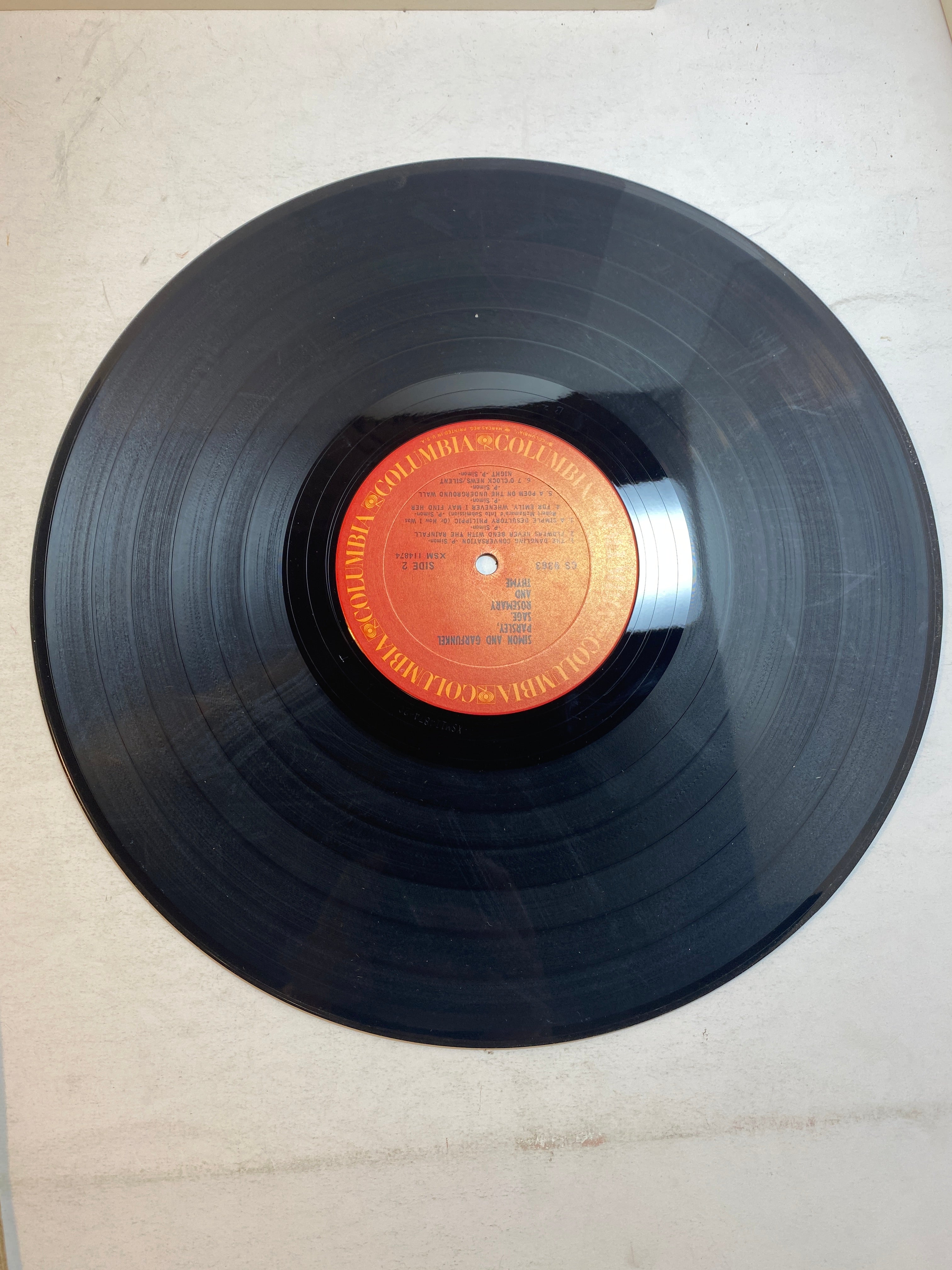 Simon and Garfunkel Parsley Sage Rosemary and Thyme Vinyl Record 1966