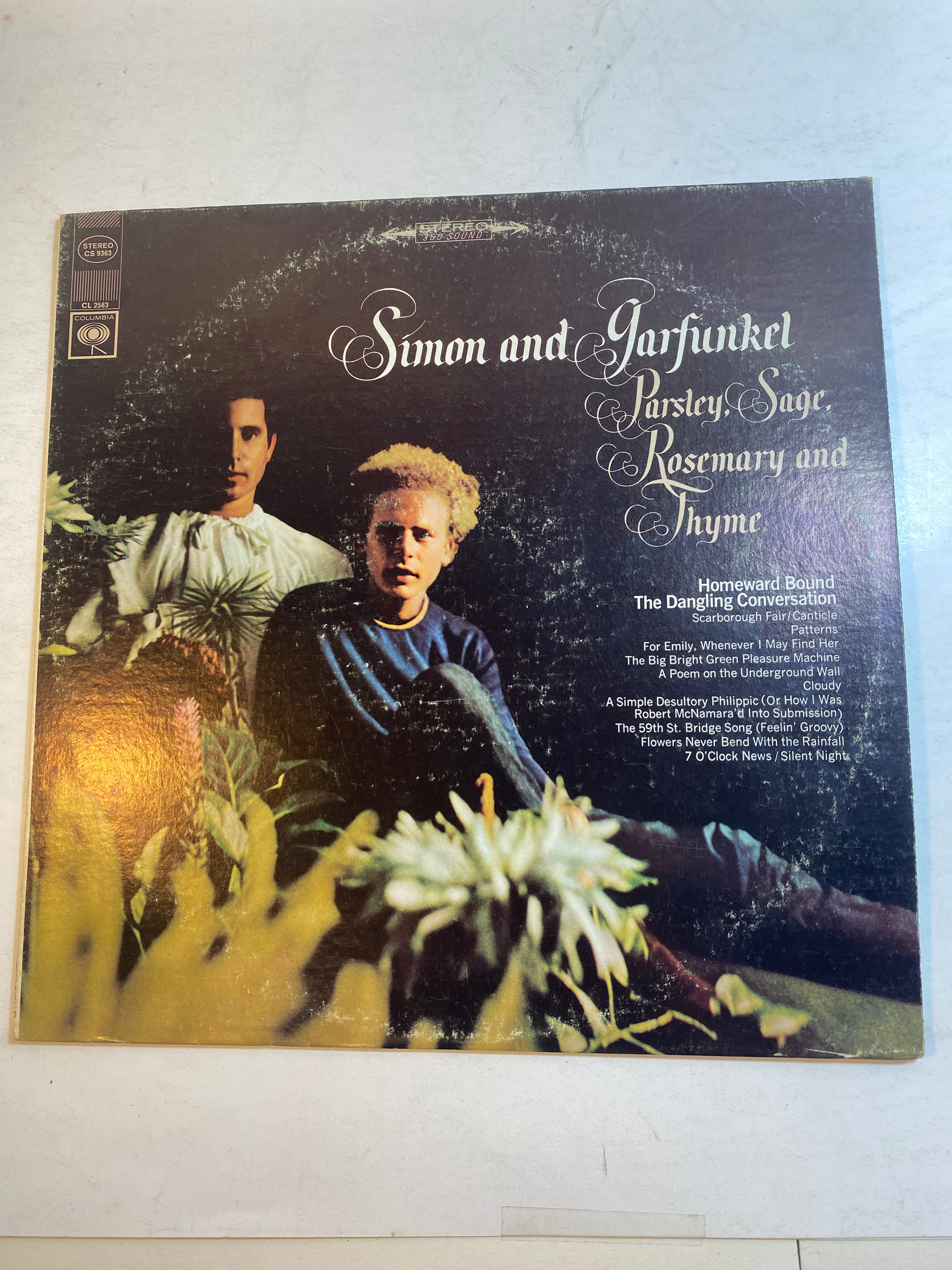 Simon and Garfunkel Parsley Sage Rosemary and Thyme Vinyl Record 1966