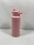 Simple Modern Pink Leopard Print Stainless Steel Tumbler Straw Lid Water Bottle 32oz