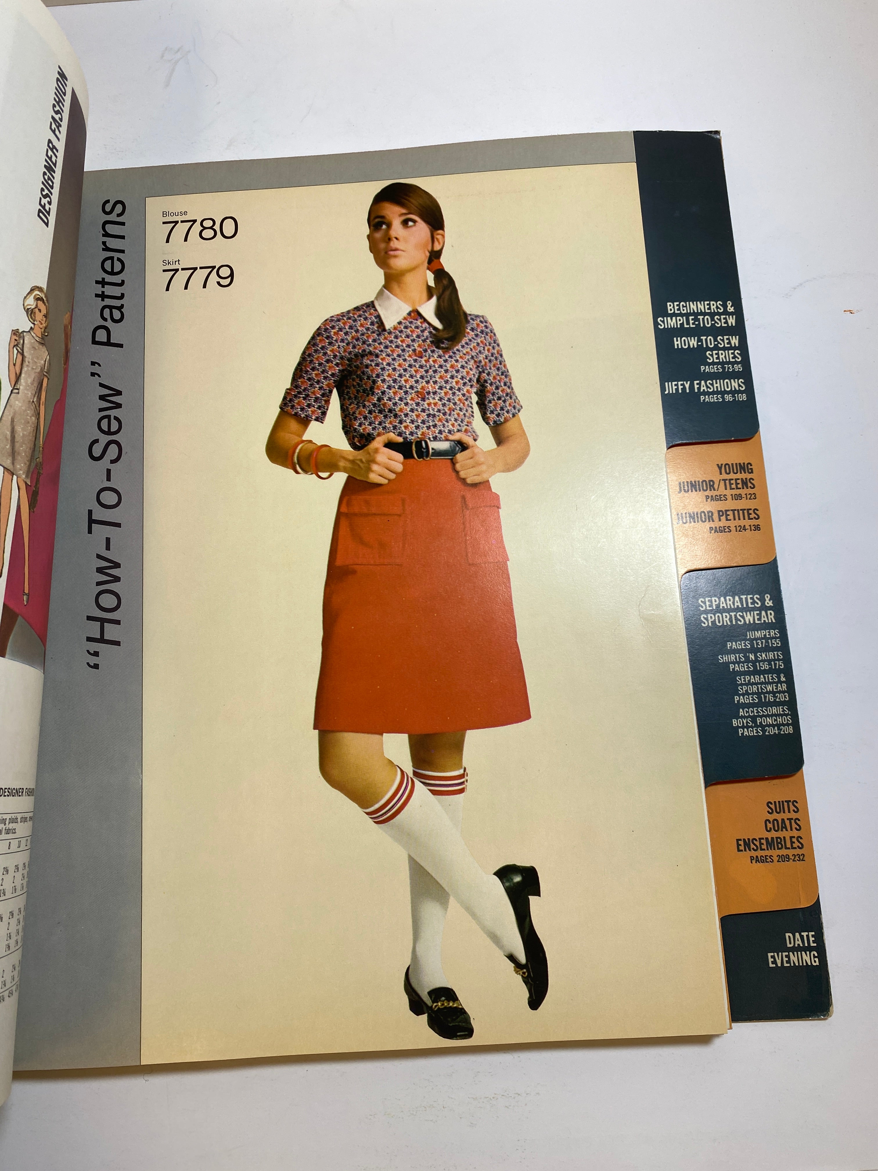 Simplicity 1968 School Counter Catalog Book
