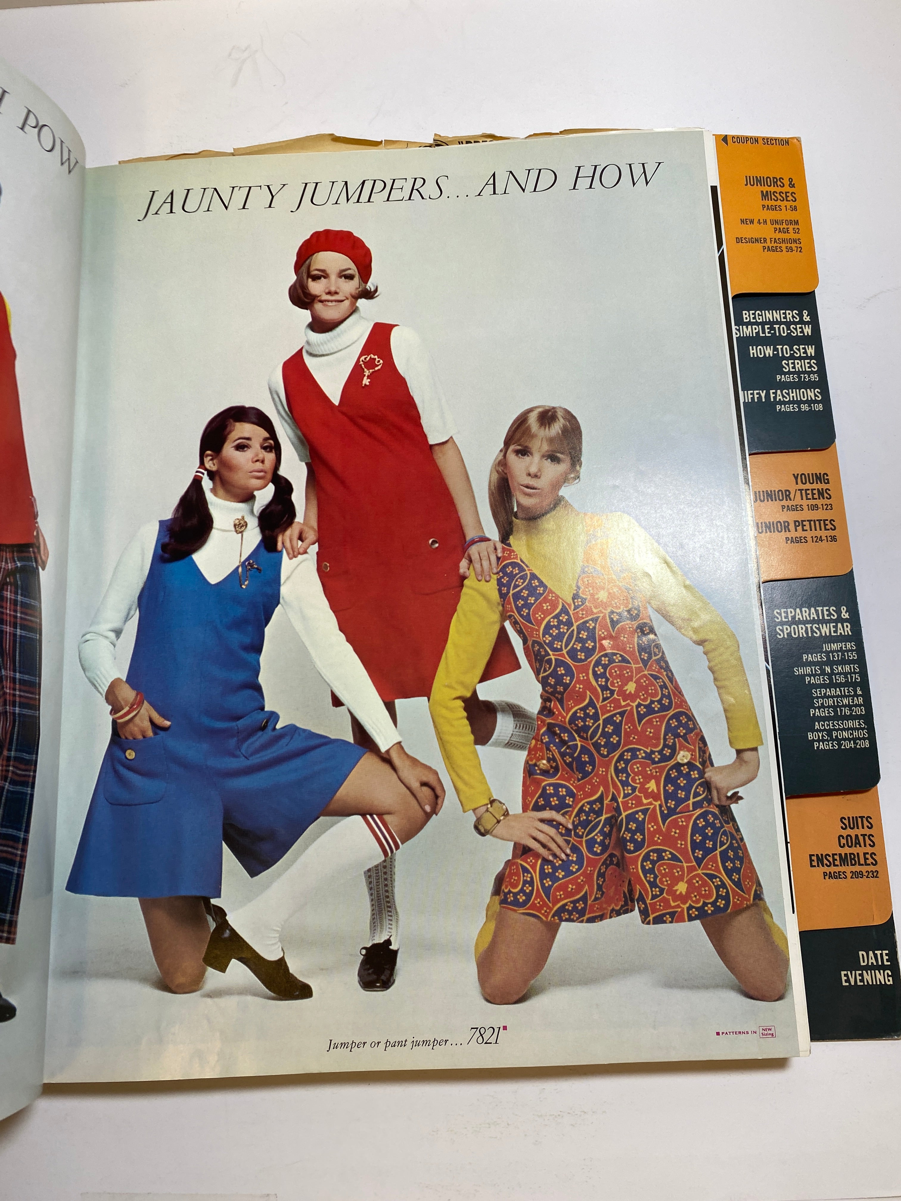 Simplicity 1968 School Counter Catalog Book