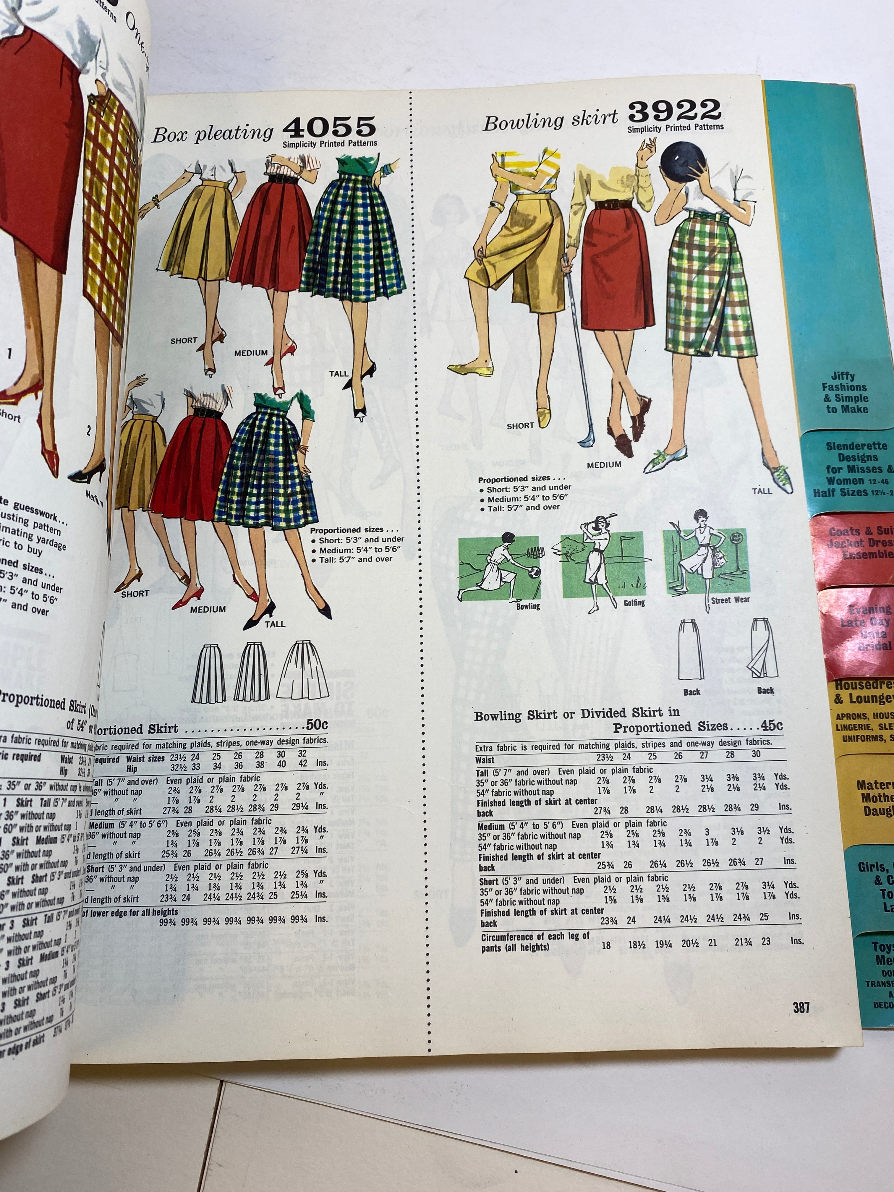 Simplicity Fall 1962 Counter Catalog Book