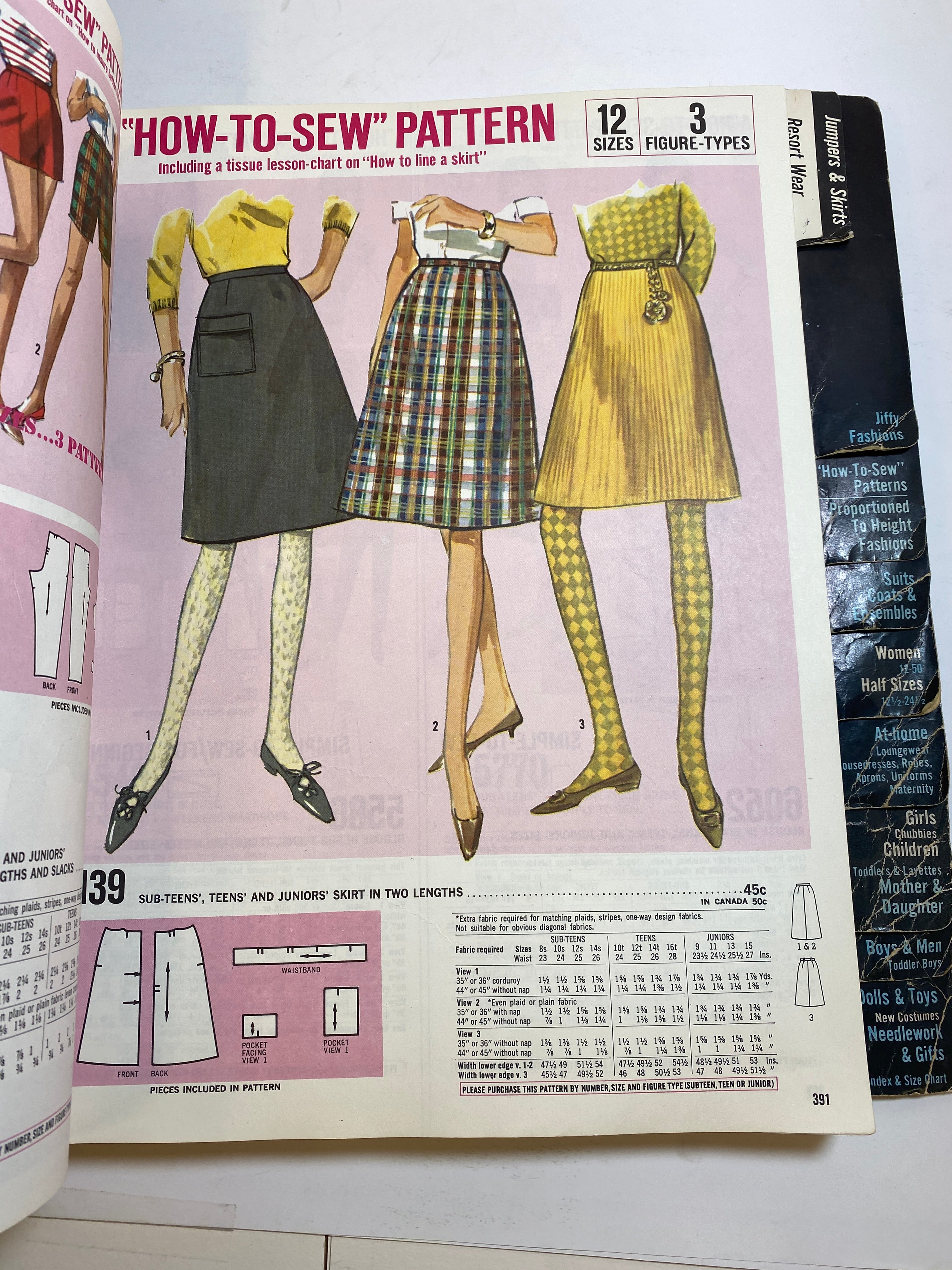 Simplicity November 1965 Holiday Counter Catalog Book