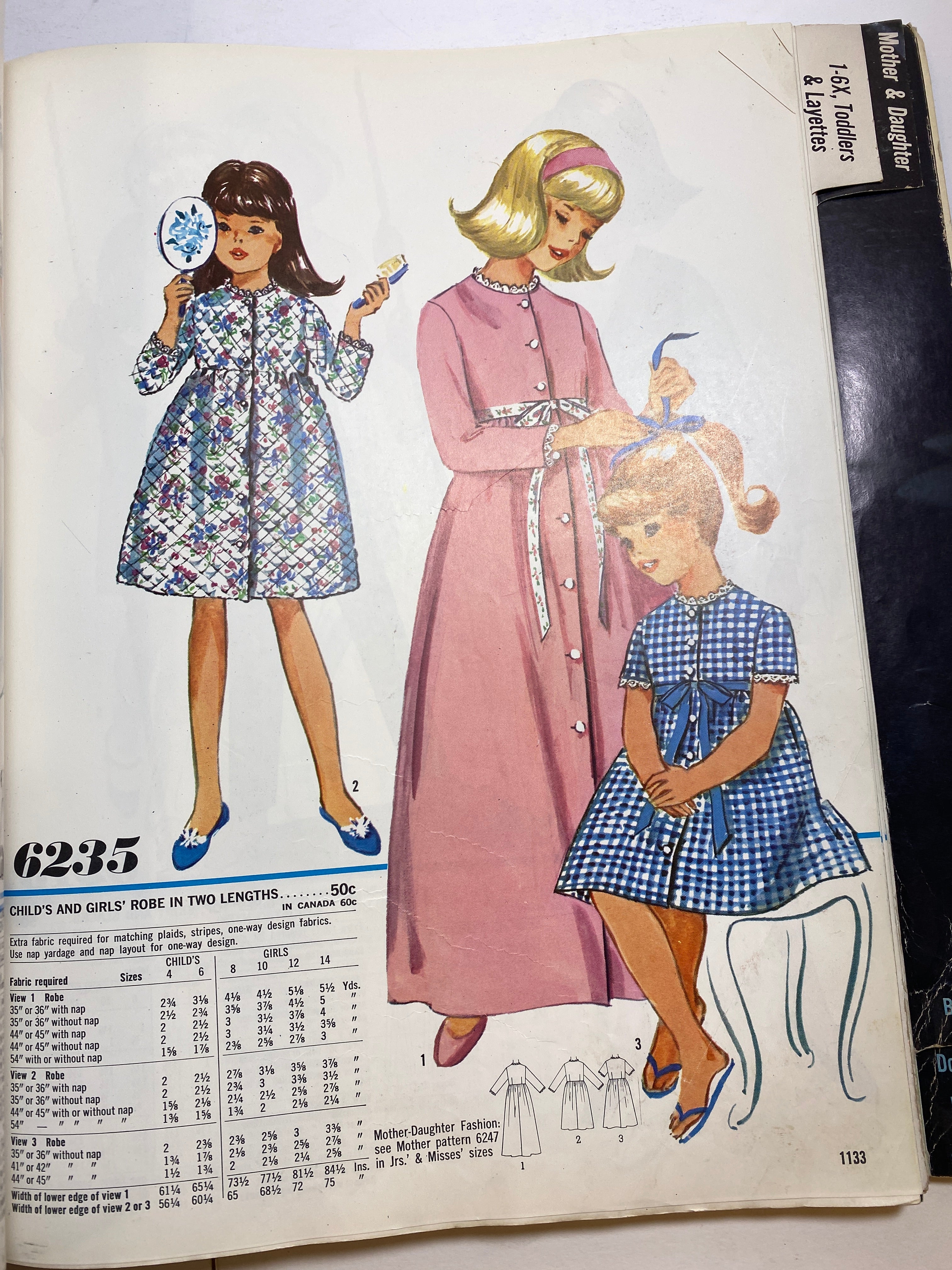 Simplicity November 1965 Holiday Counter Catalog Book