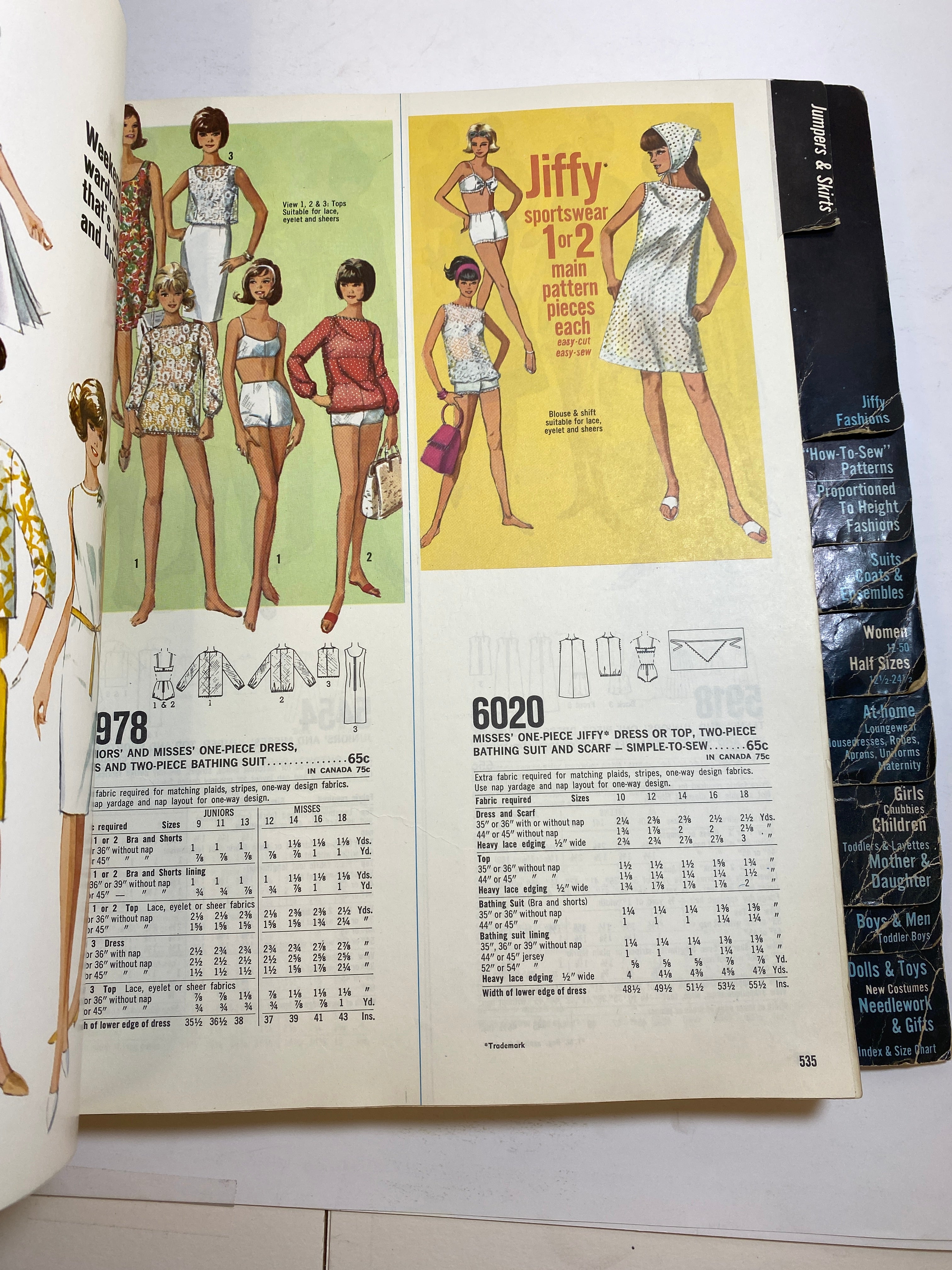 Simplicity November 1965 Holiday Counter Catalog Book