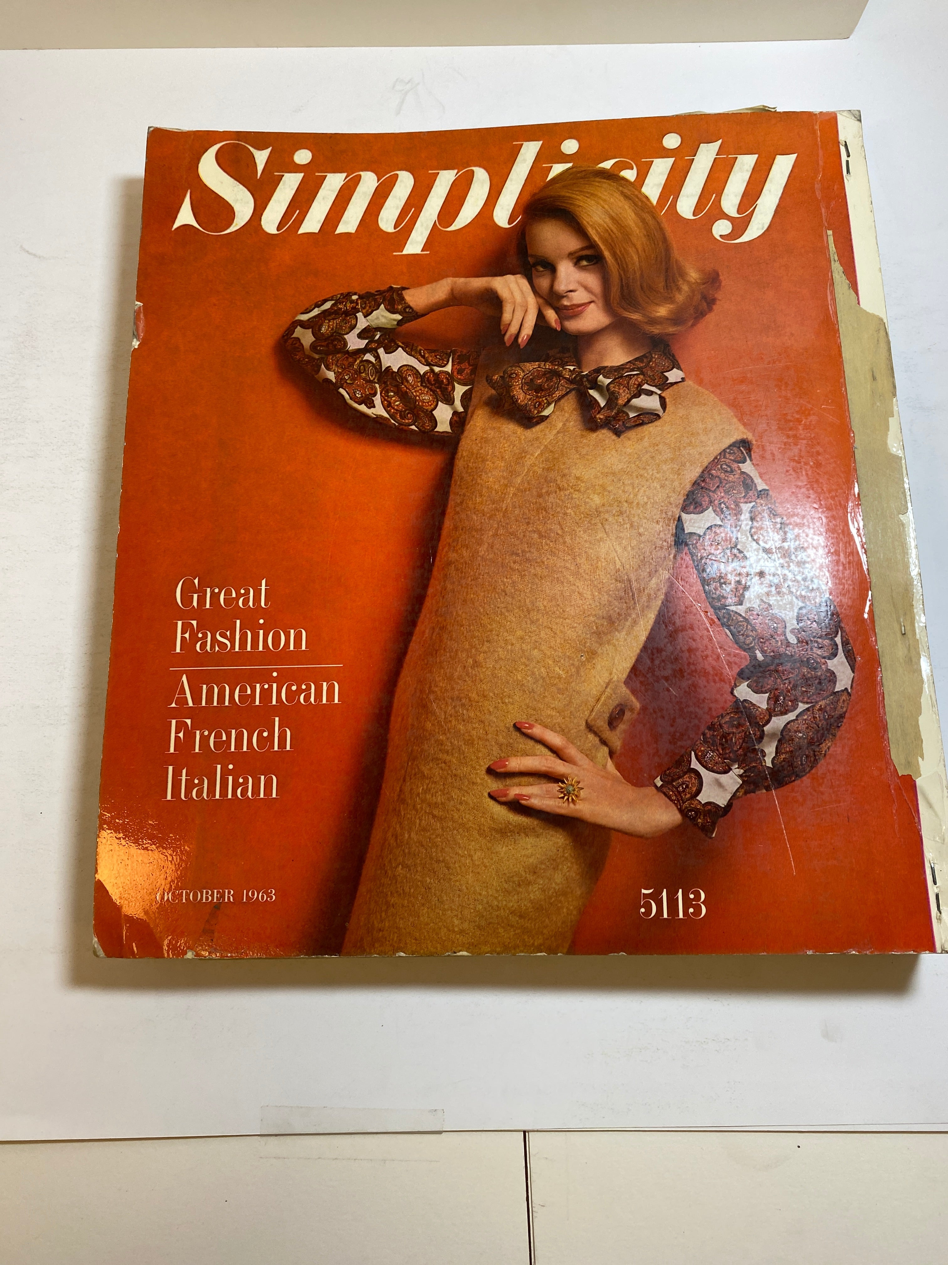 Simplicity October 1963 Counter Catalog Book