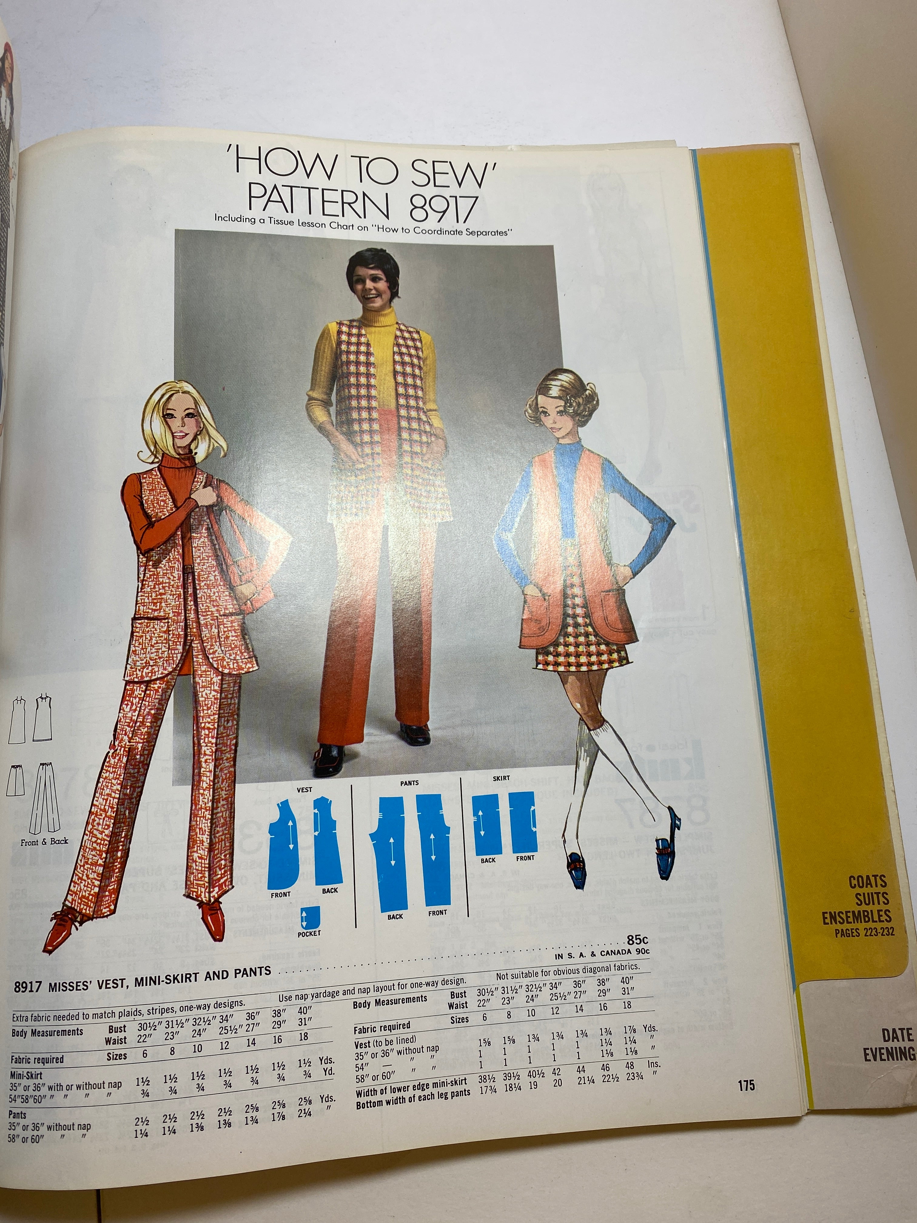 Simplicity Summer 1971 Counter Catalog Book