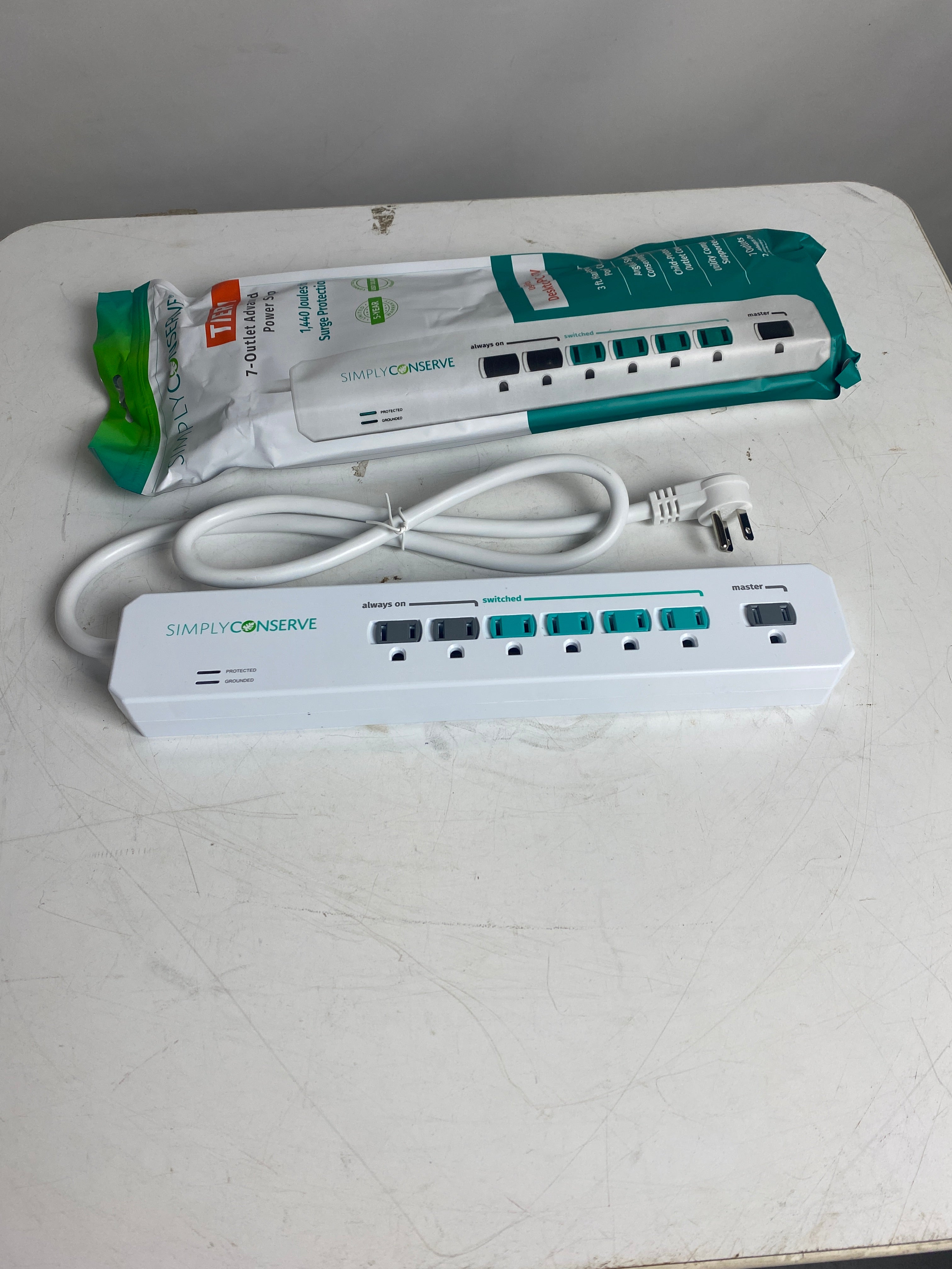 Simply Conserve 7-Outlet Advanced Power Strip *New*