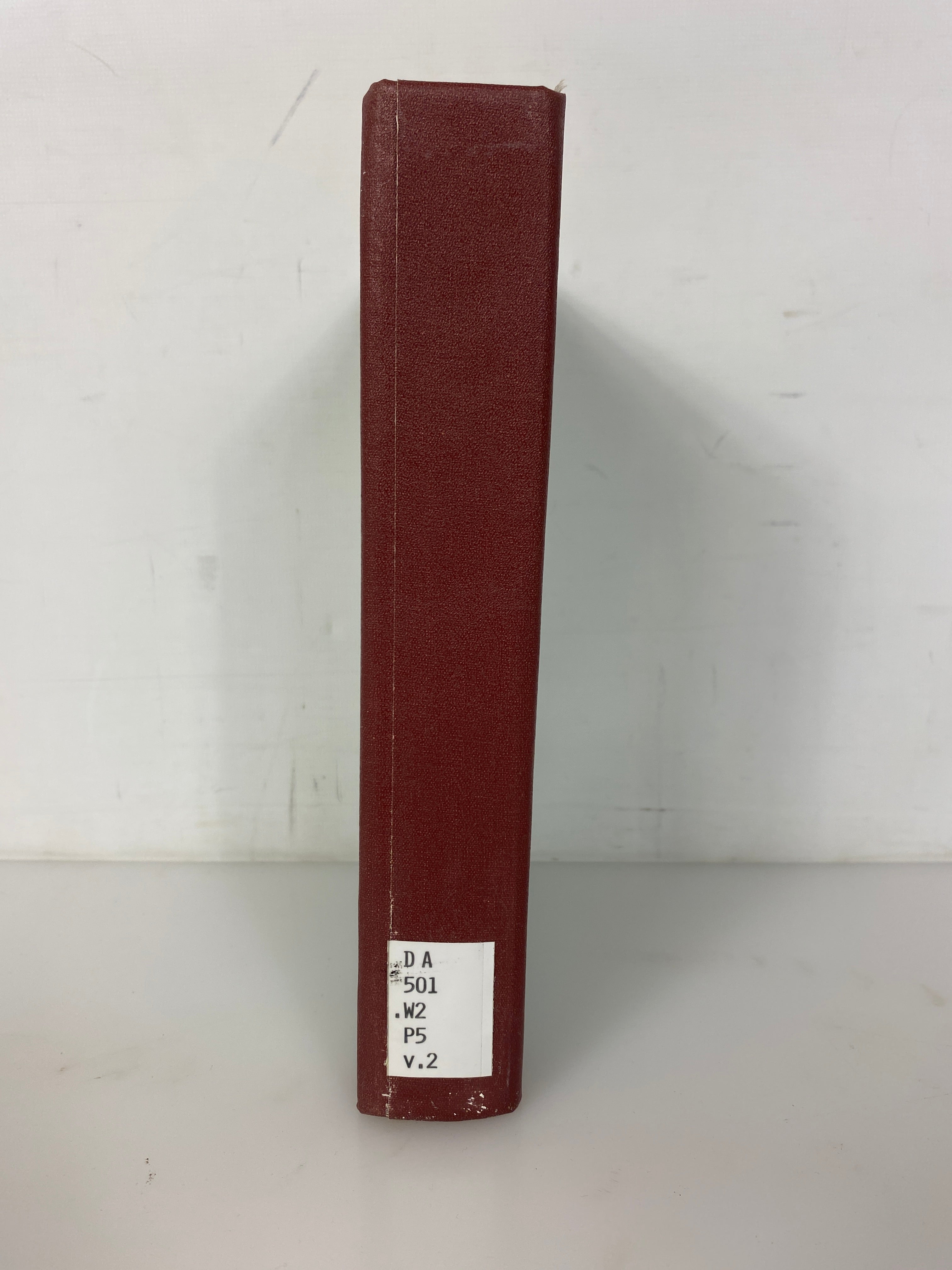 Sir Robert Walpole The King's Minister by J.H. Plumb 1961 1st Ed Ex-Library HC