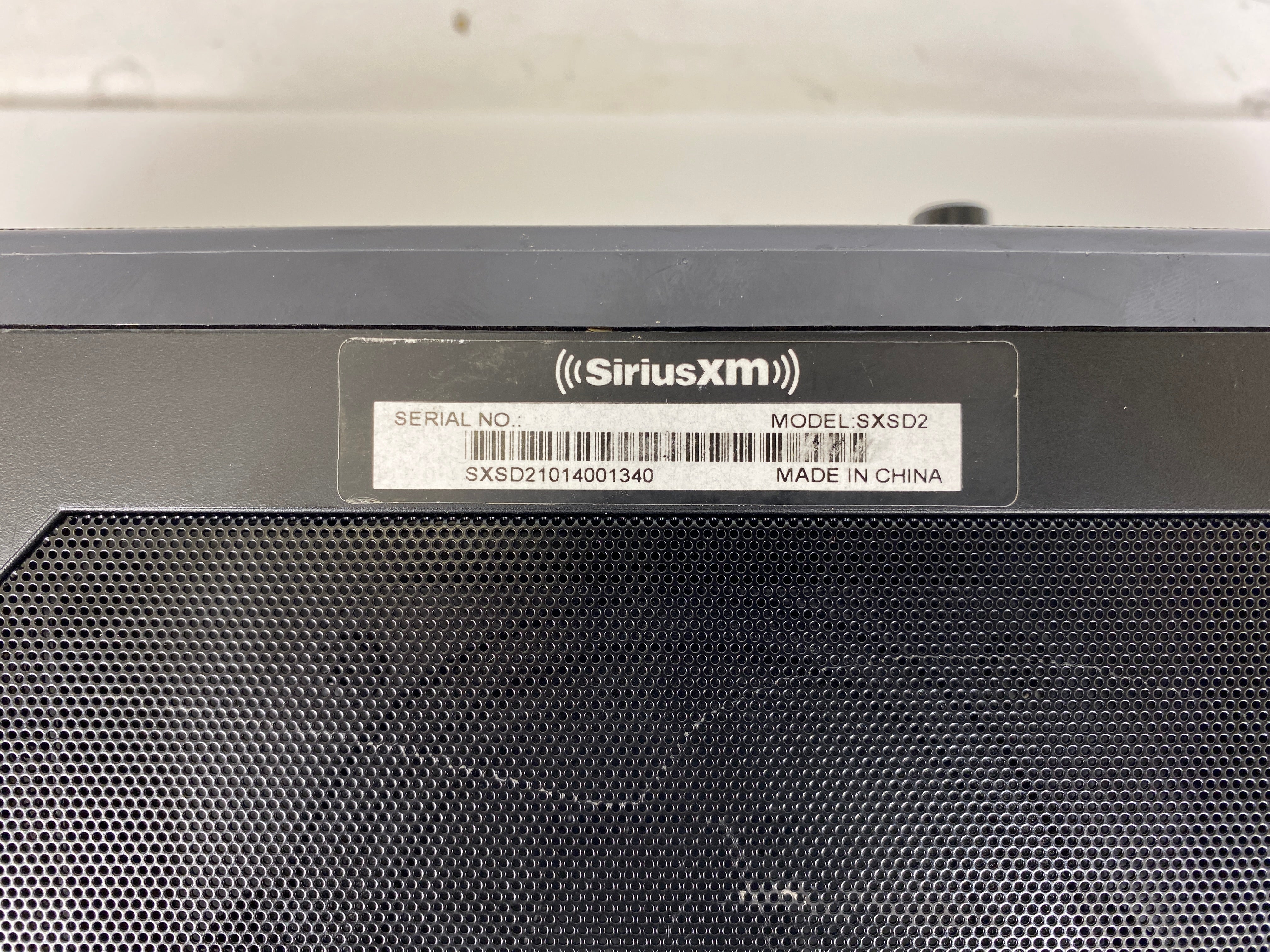 SiriusXM Portable Speaker Dock SD2 SXSD2 *Untested*