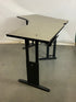 Sis Ergonomics Gray Adjustable Corner Desk