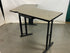 Sis Ergonomics Gray Adjustable Corner Desk