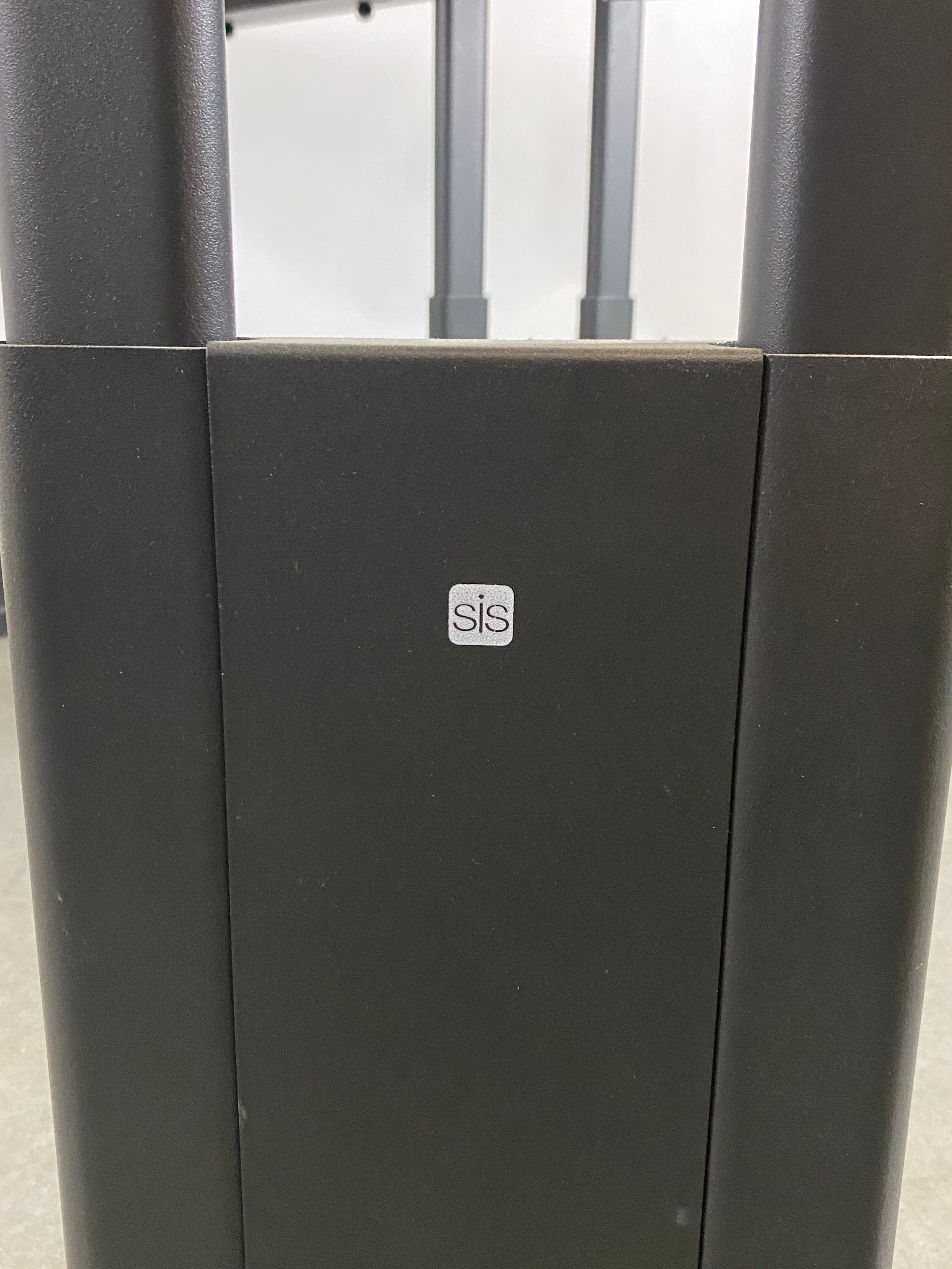 Sis Ergonomics Gray Adjustable Corner Desk