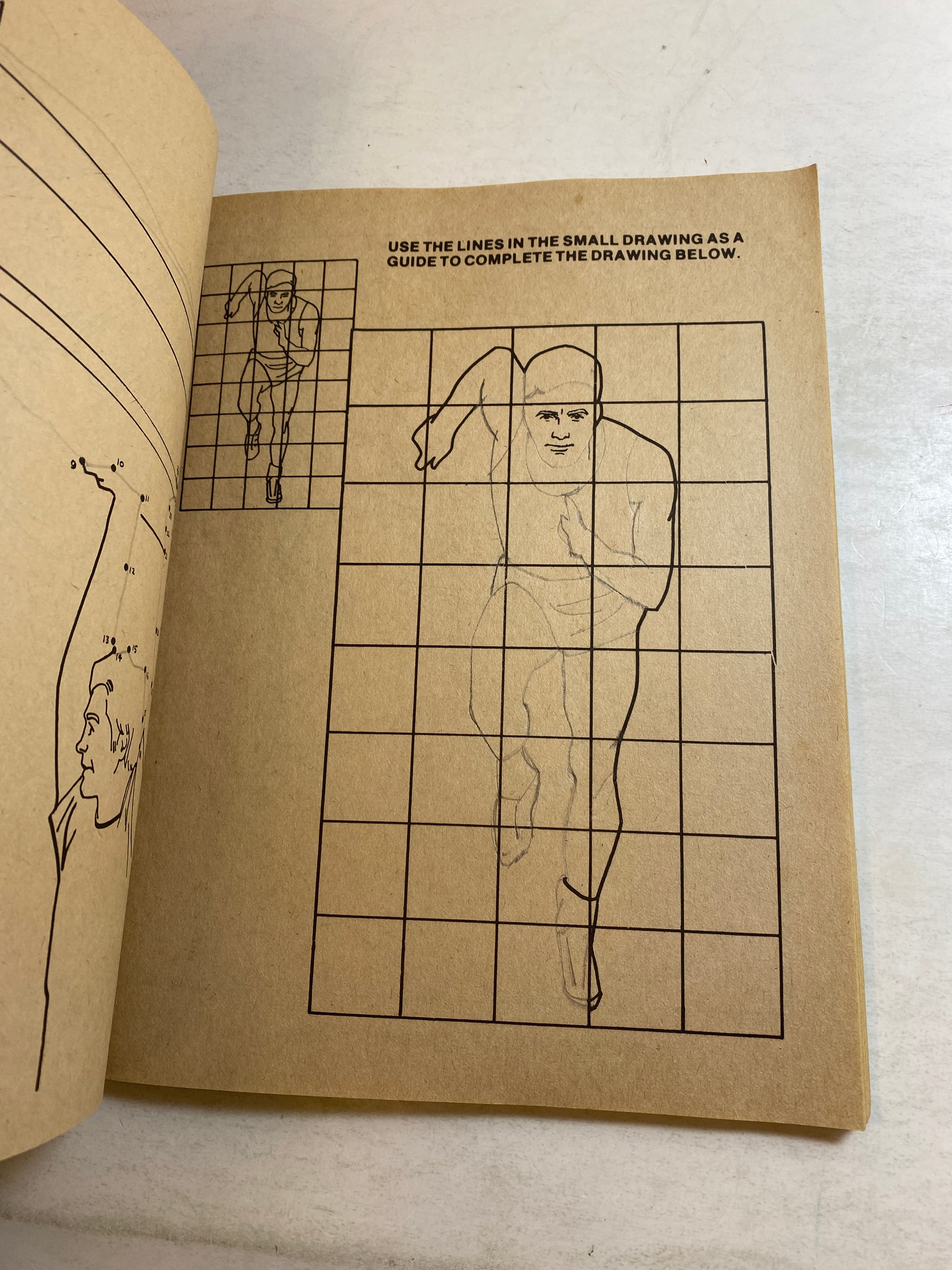 Six Million Dollar Man Coloring Book 1977 SC