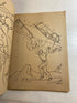 Six Million Dollar Man Coloring Book 1977 SC