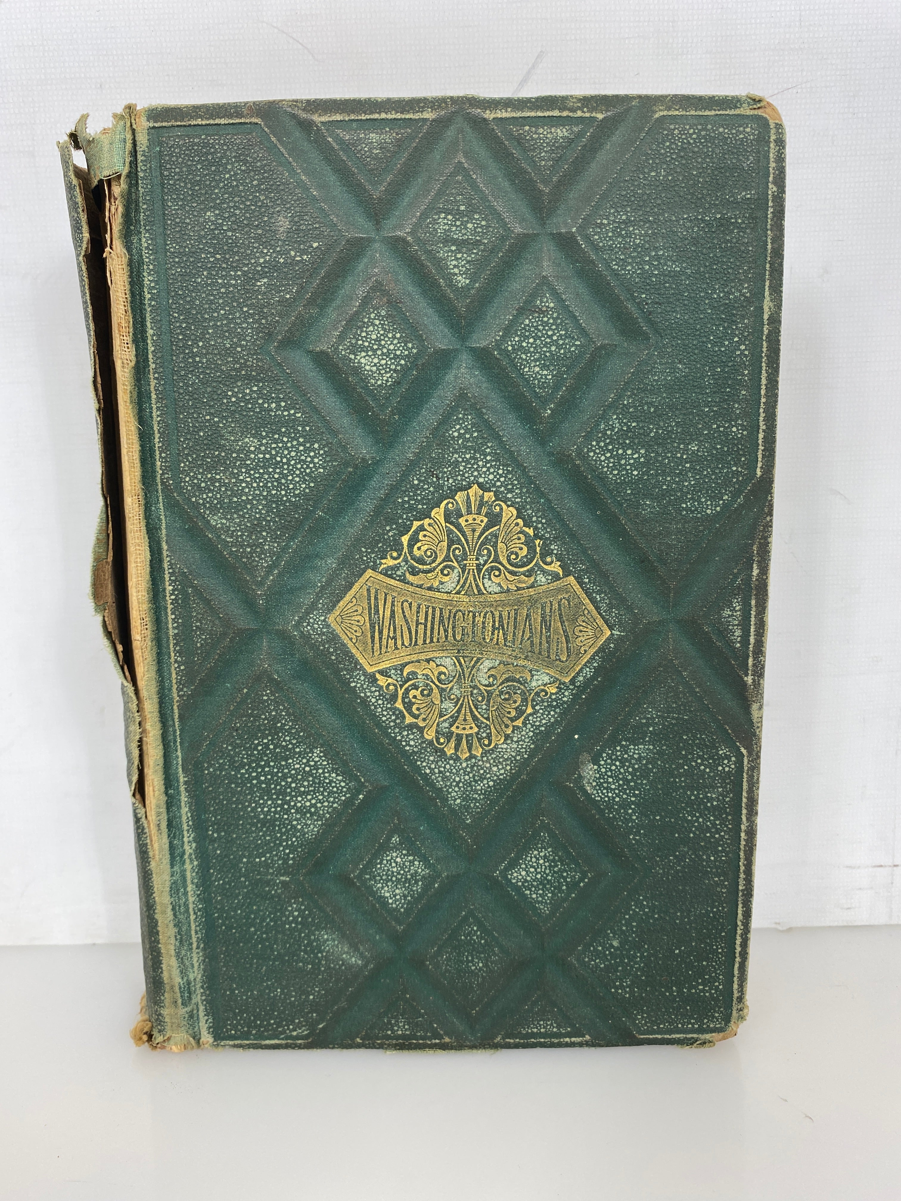 Six Nights With the Washingtonians/Temperance Tales by Arthur 1871 Antique HC