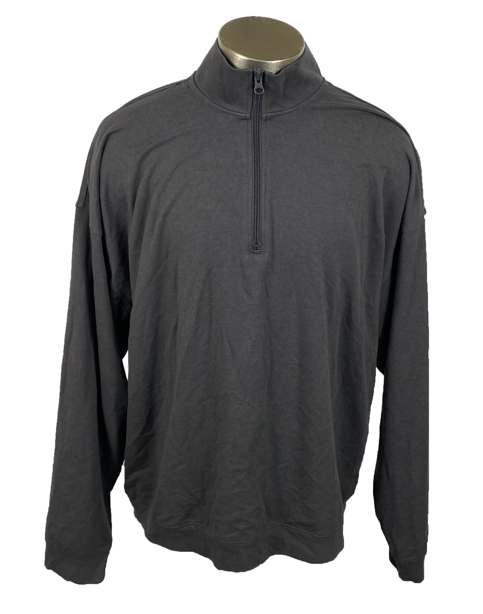 Skims Dark Gray Quarter Zip Men's Size L