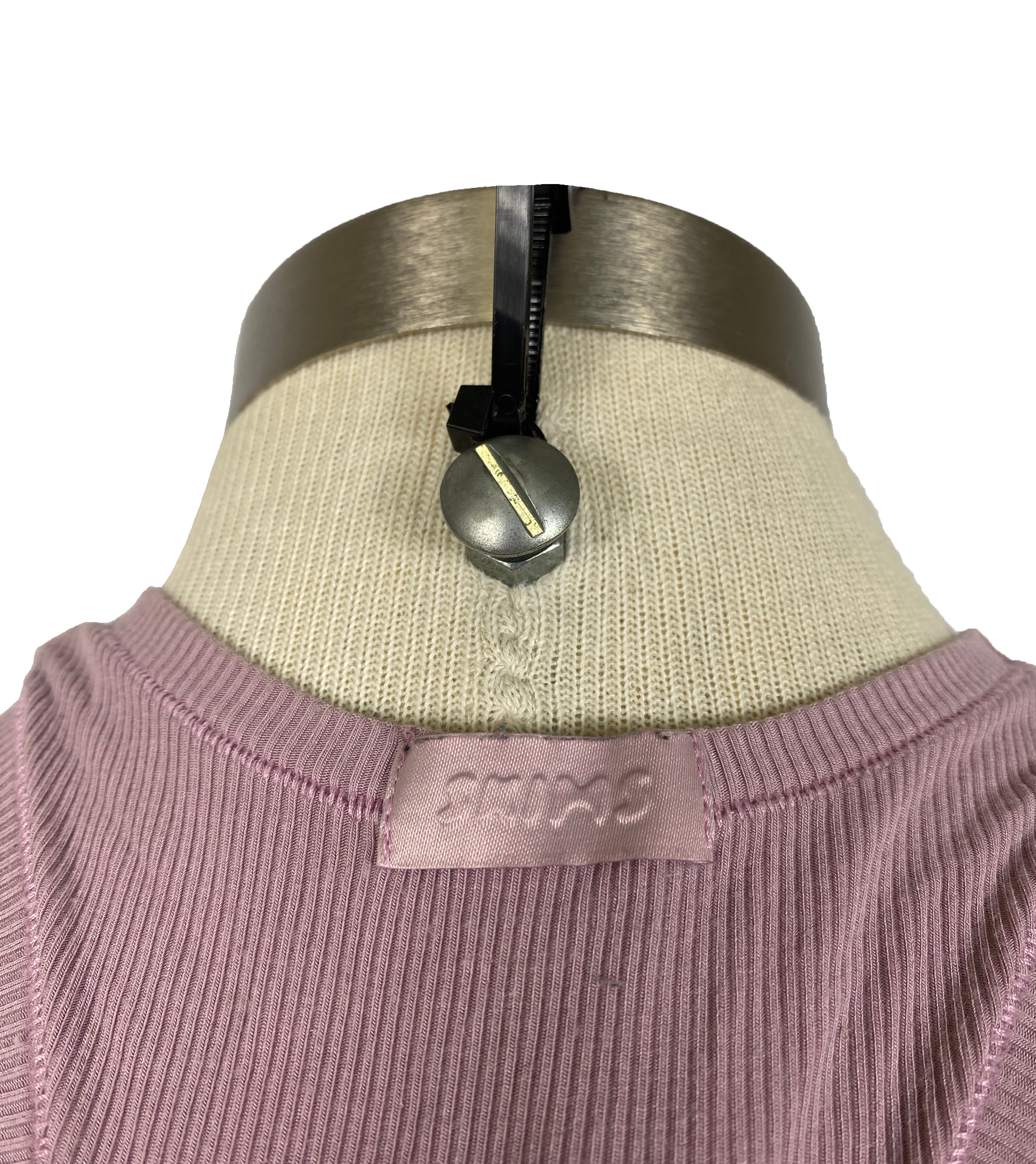 Skims Lilac Ribbed Tank Top Women's Size M