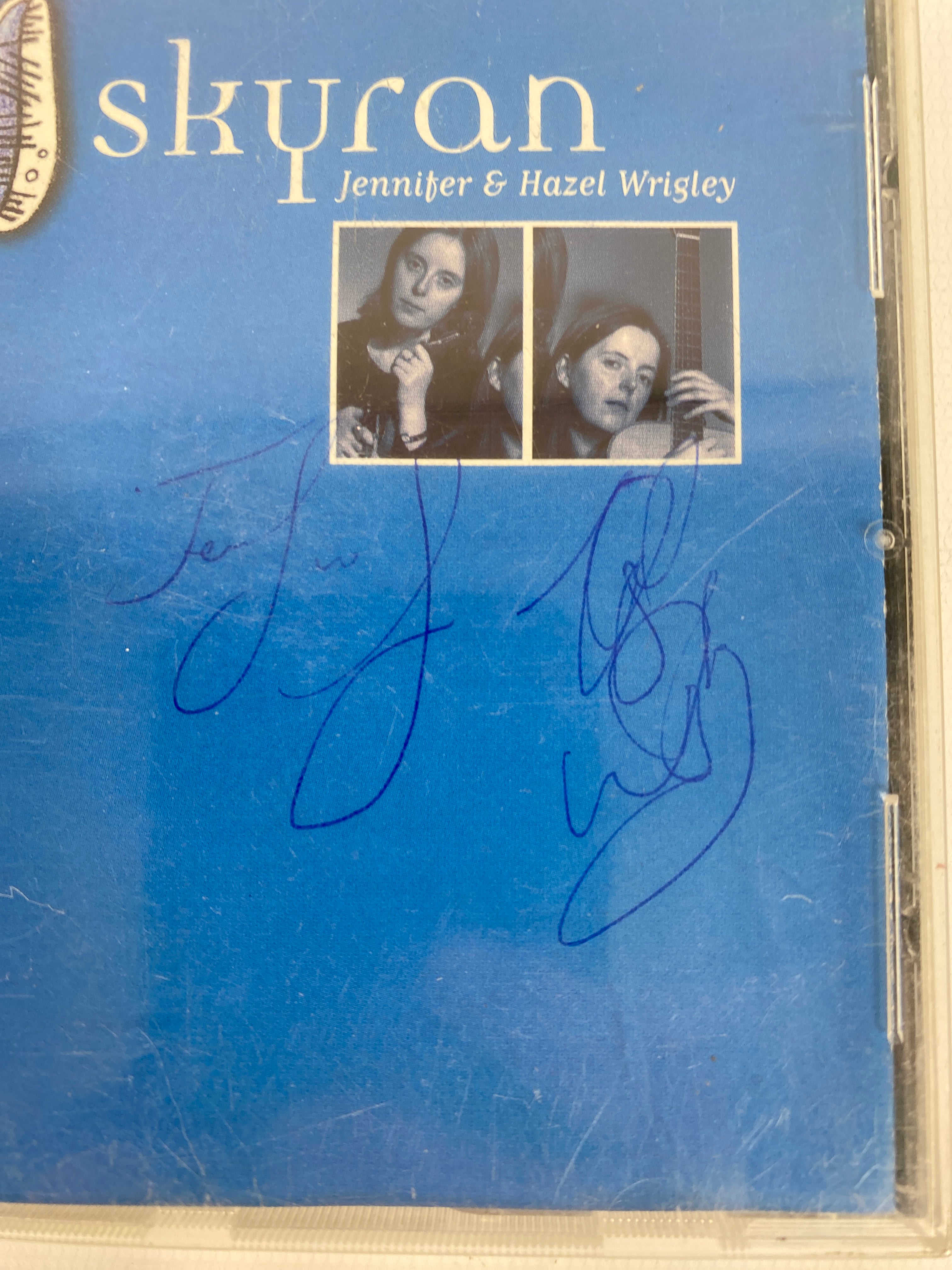 Skyran Jennifer and Hazel Wrigley CD 2001 *Signed*