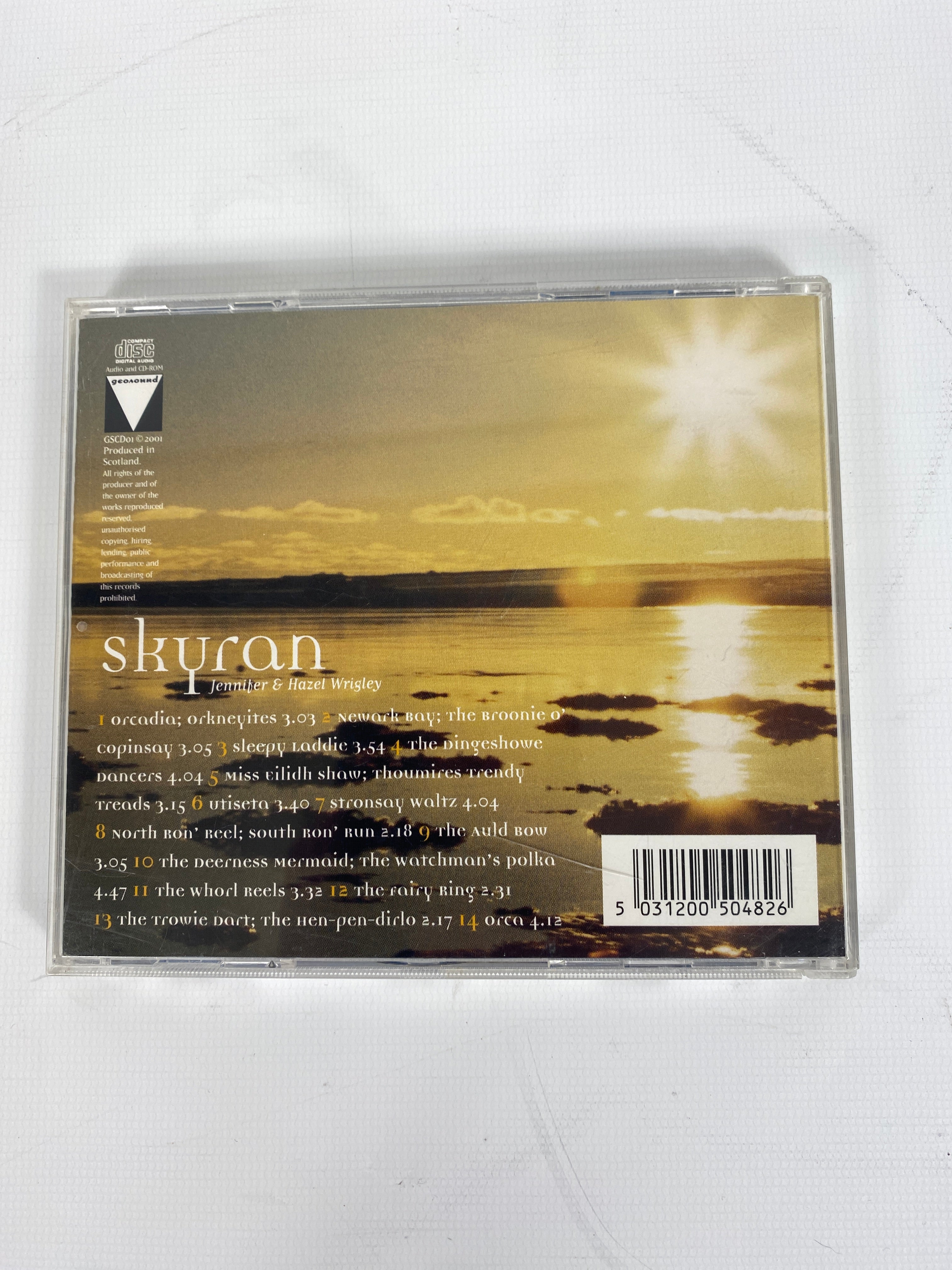 Skyran Jennifer and Hazel Wrigley CD 2001 *Signed*