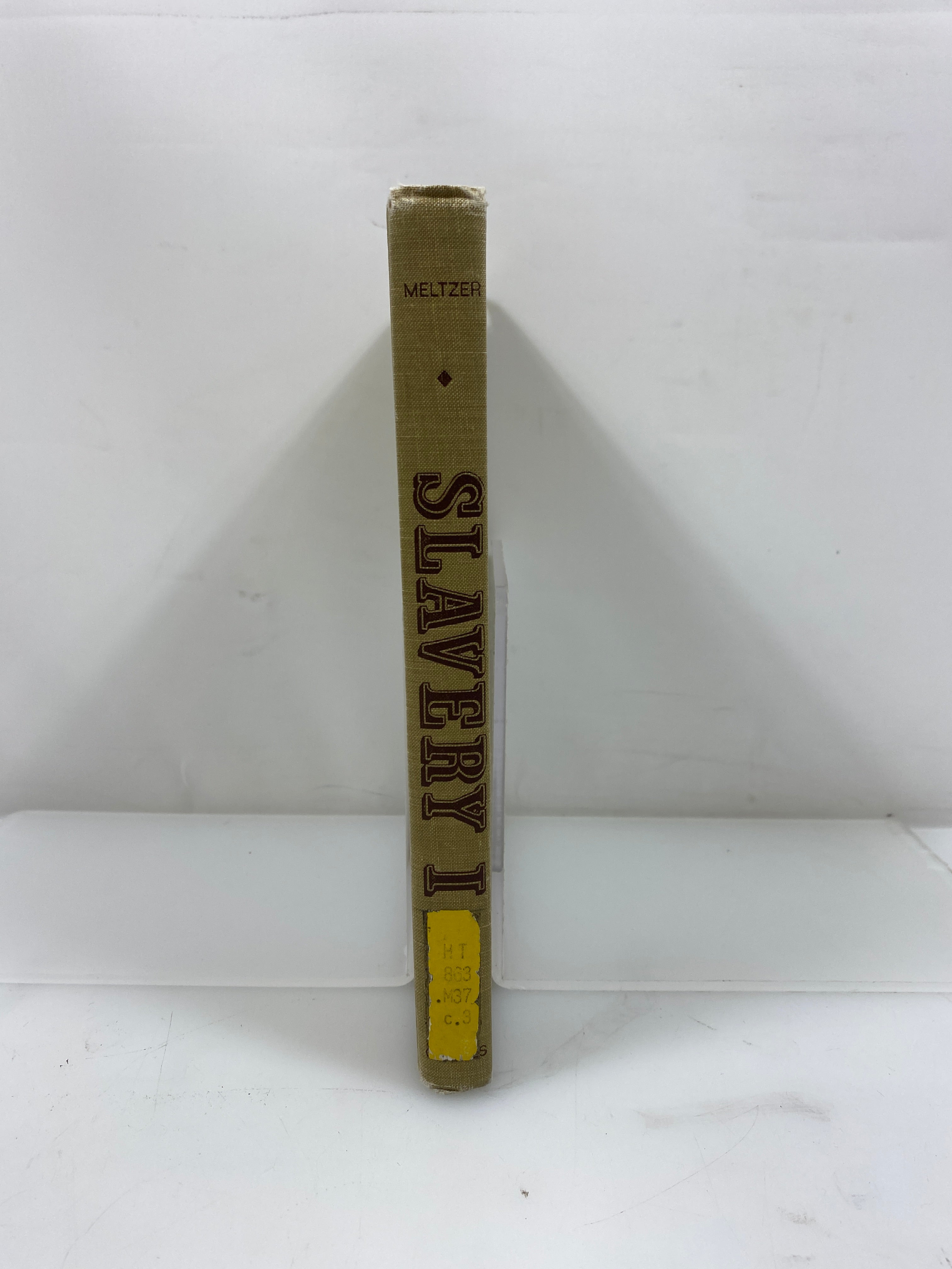 Slavery I by Milton Meltzer Cowles Book Company, Inc. 1972 Ex-library HC