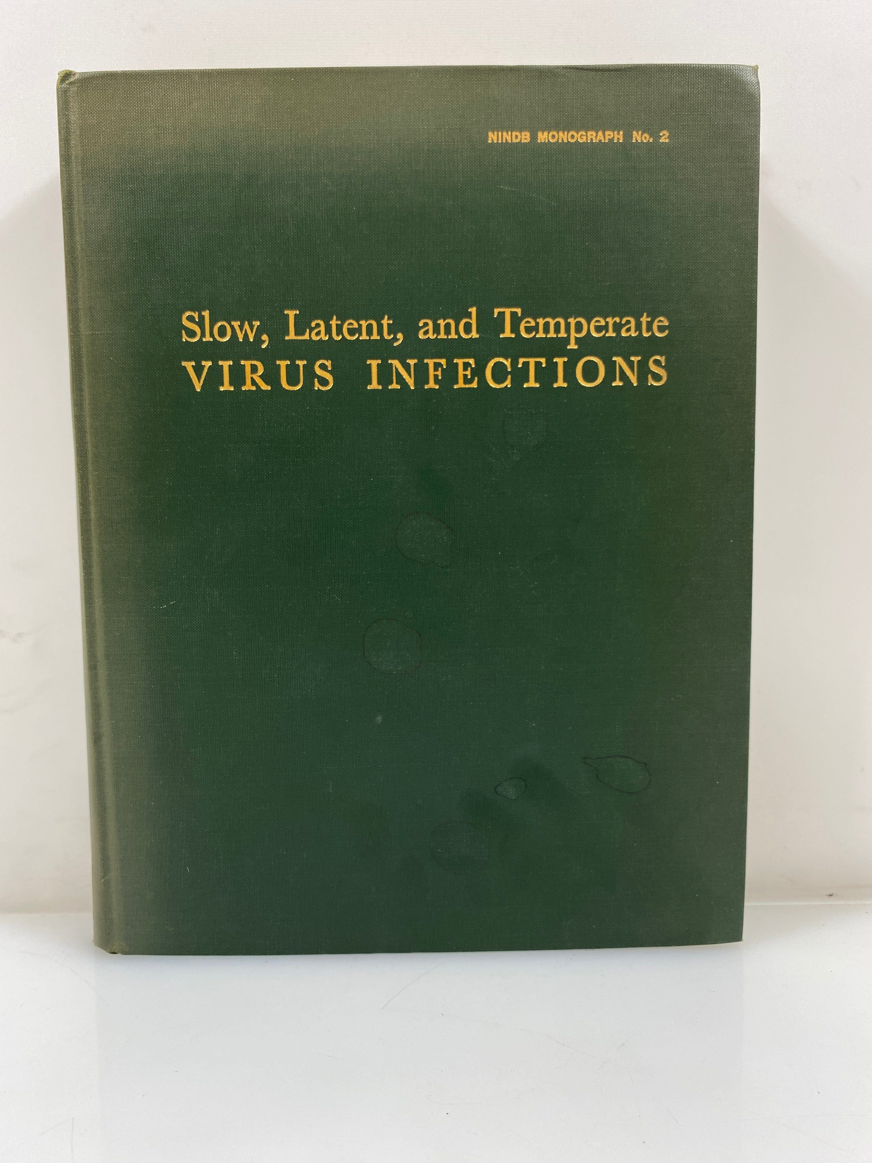 Slow, Latent, & Temperate Virus Infection USDHEW Ex-library 1965 HC