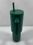S/M Green Stainless Steel Tumbler Water Bottle 40oz