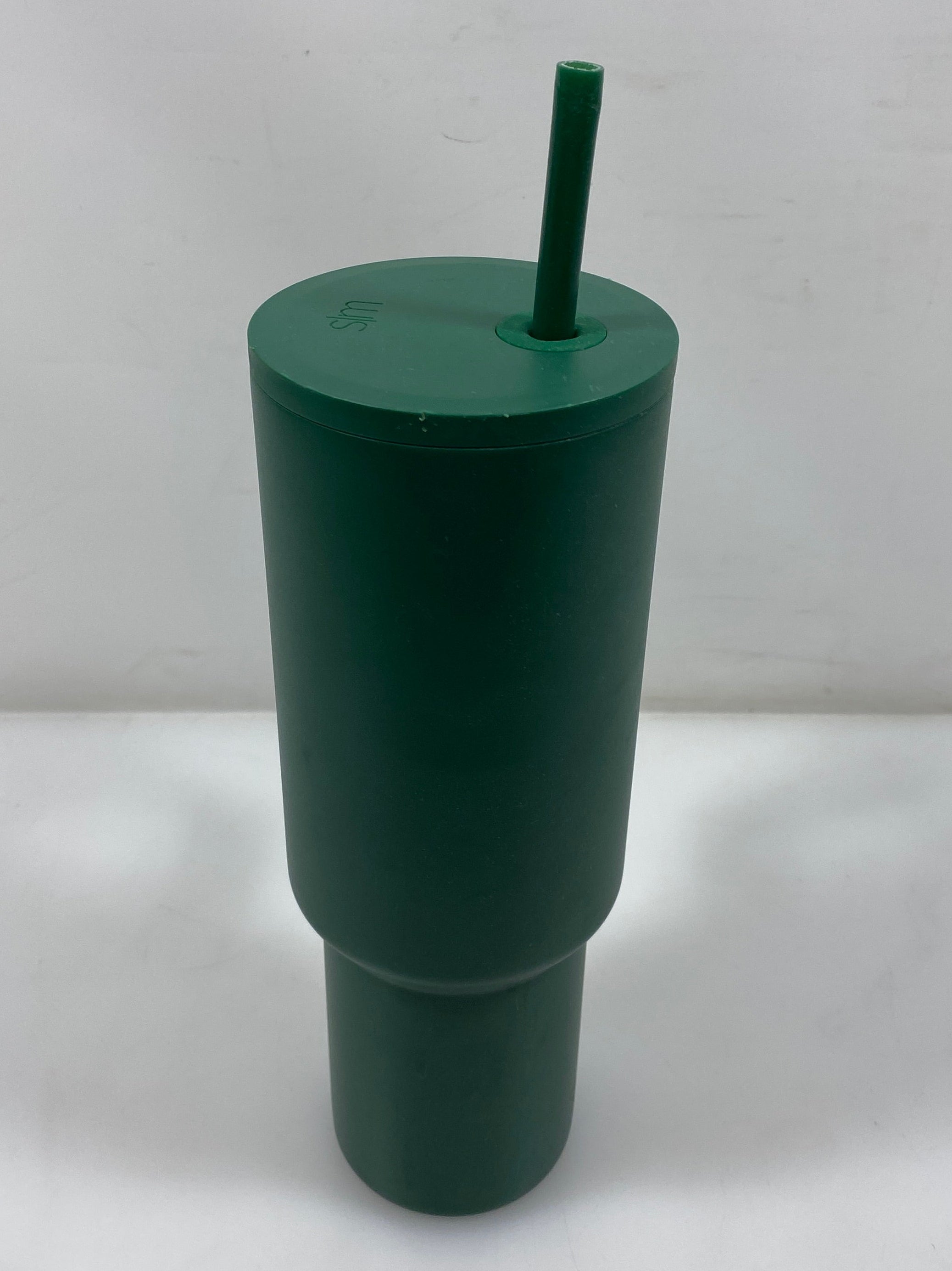 S/M Green Stainless Steel Tumbler Water Bottle 40oz