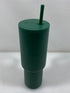 S/M Green Stainless Steel Tumbler Water Bottle 40oz