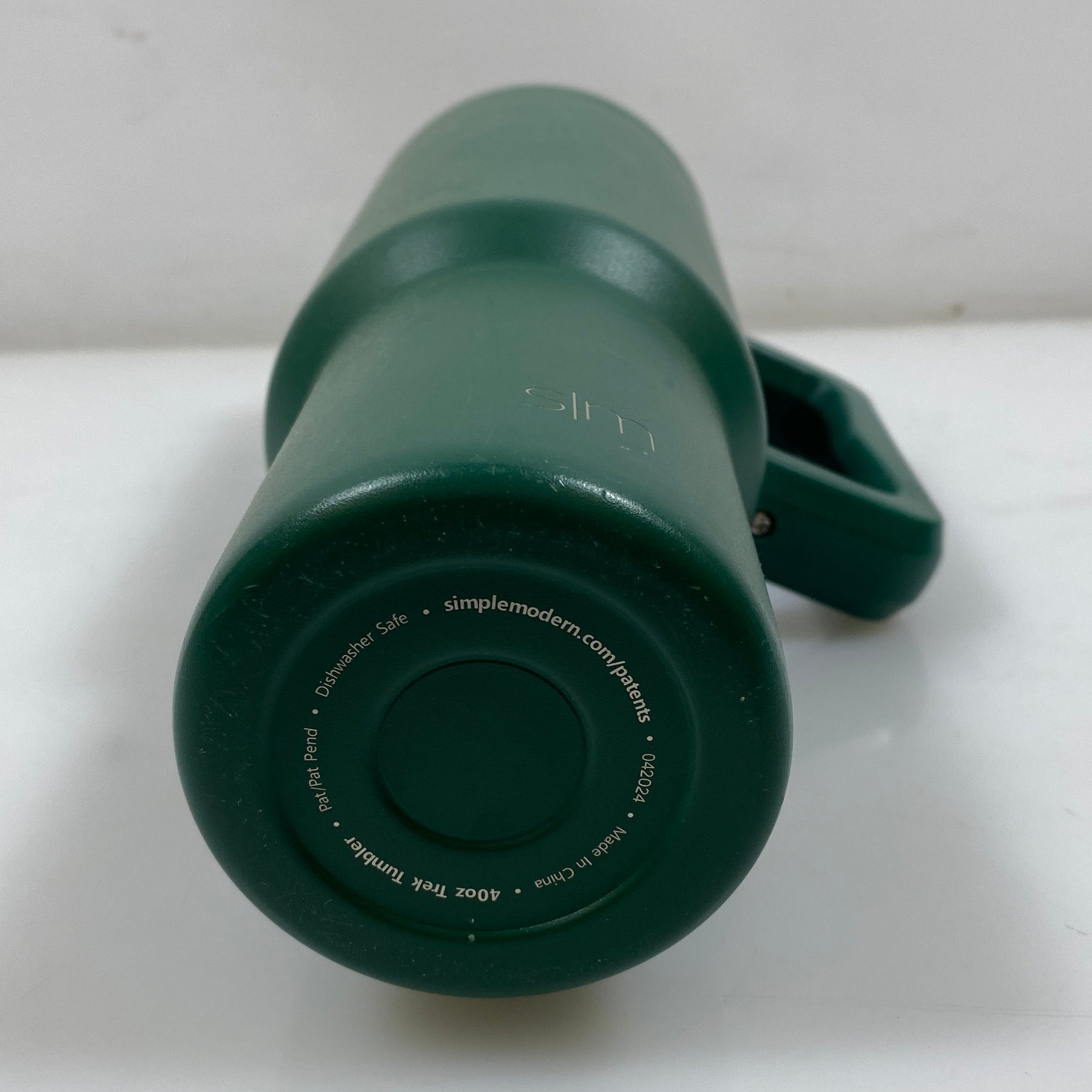 S/M Green Stainless Steel Tumbler Water Bottle 40oz
