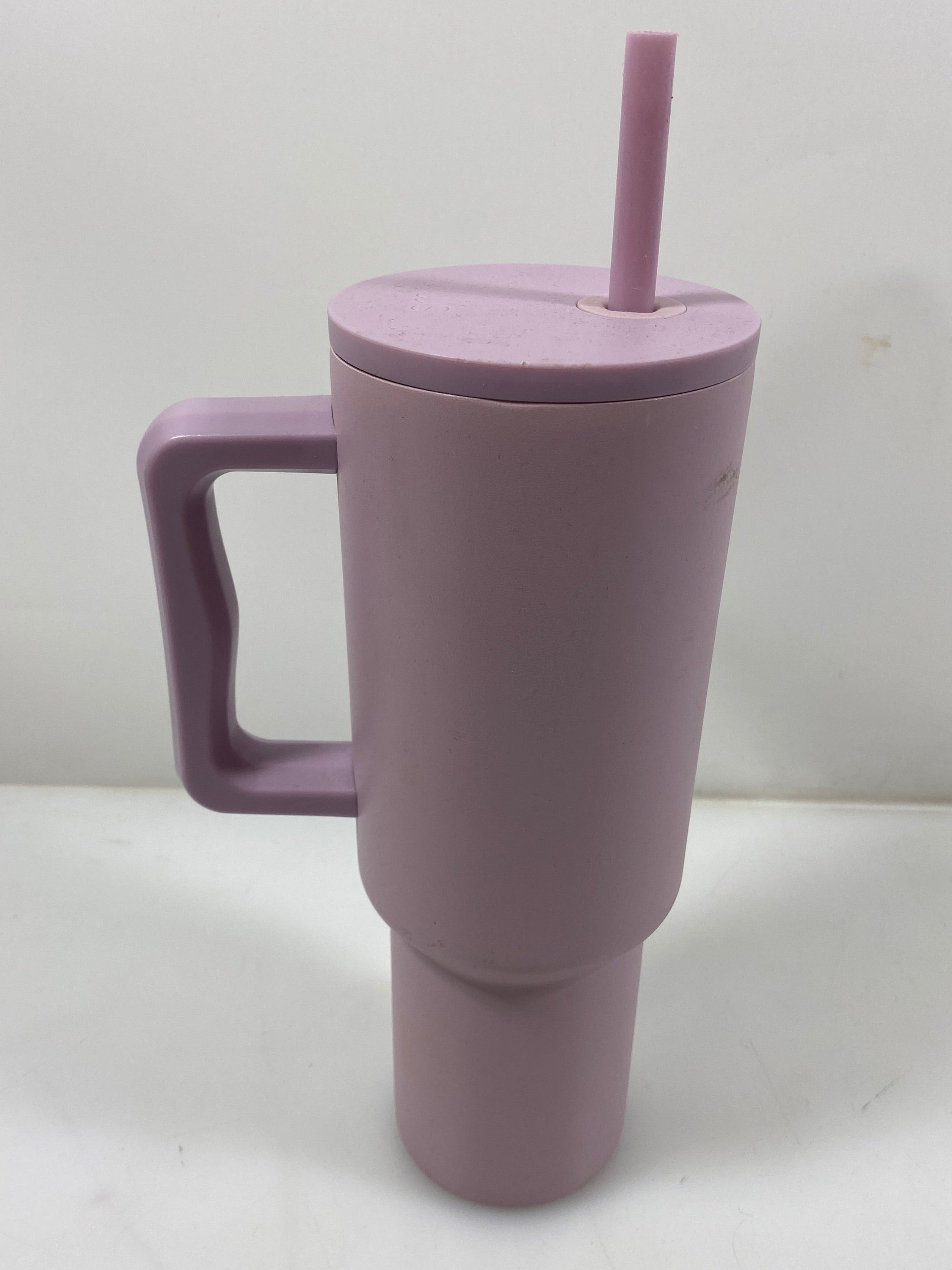 S/M Pink Stainless Steel Tumbler Water Bottle 40oz