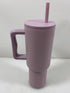S/M Pink Stainless Steel Tumbler Water Bottle 40oz