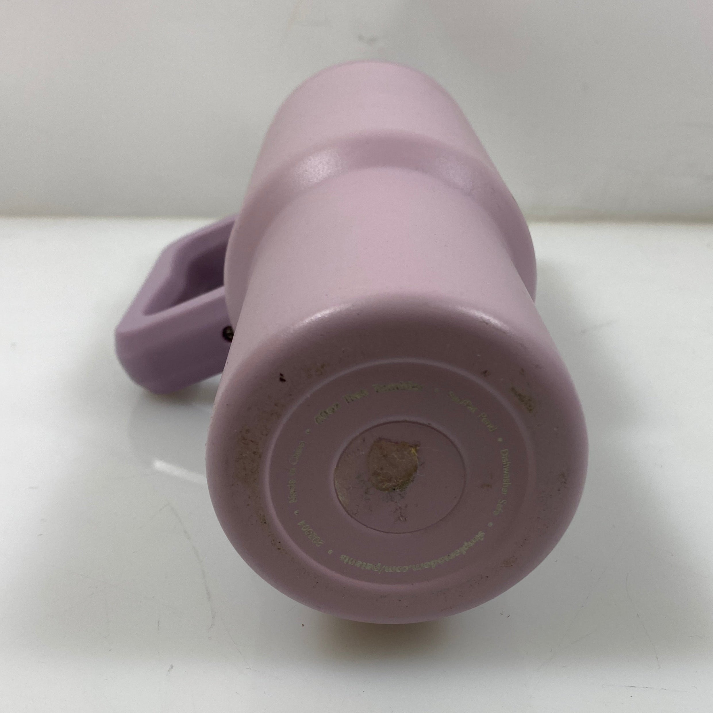S/M Pink Stainless Steel Tumbler Water Bottle 40oz