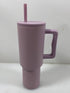 S/M Pink Stainless Steel Tumbler Water Bottle 40oz